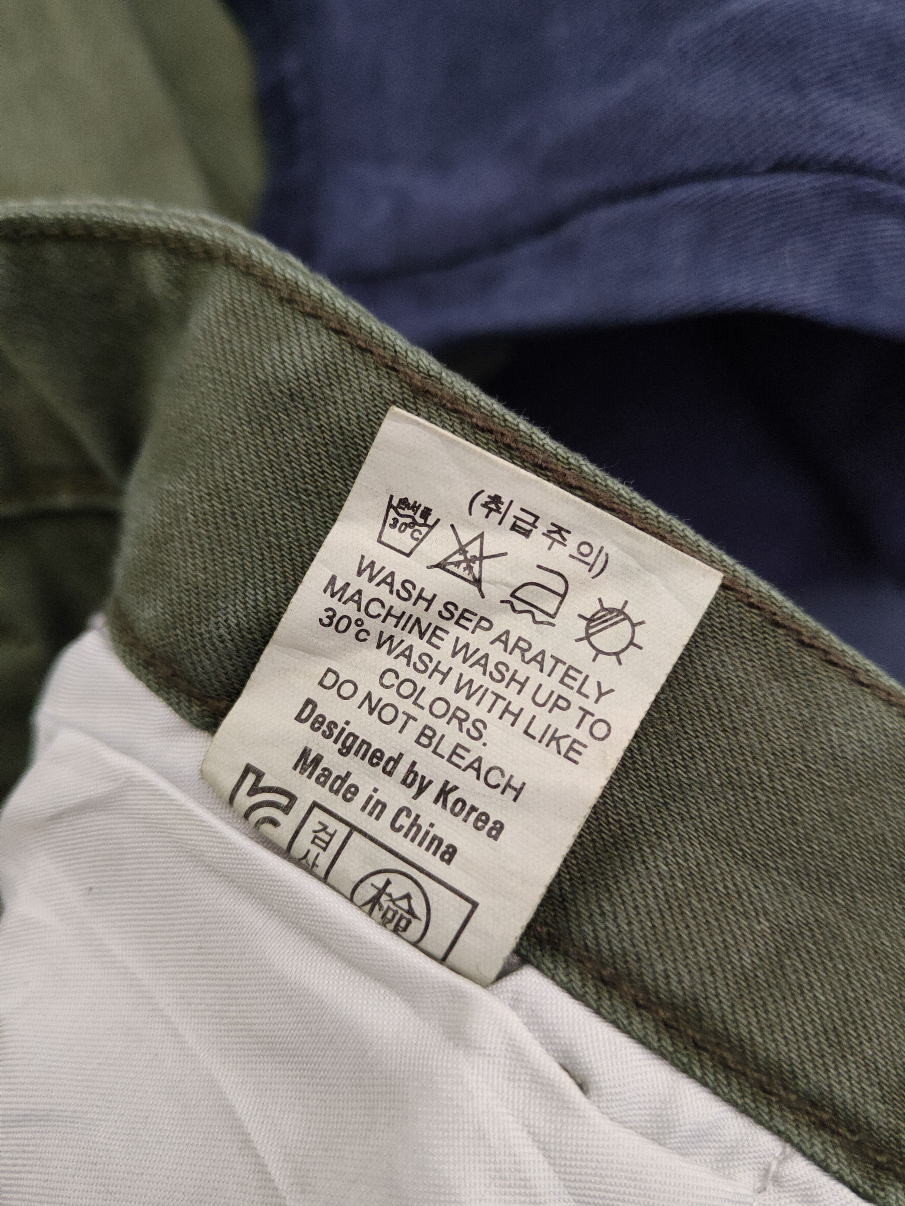Japanese Brand DLL Invisible Green Multipocket Tactical Cargo Pants #263 Size 31" - 13 Thumbnail