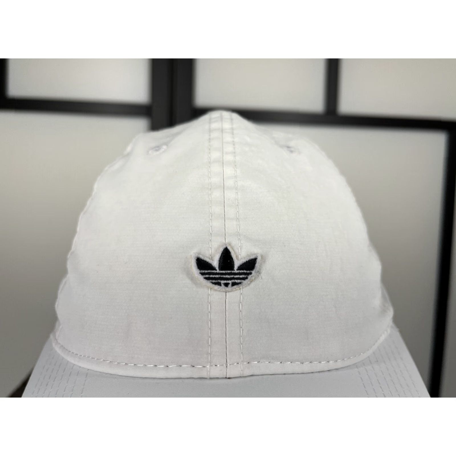 Adidas adidas Golf Hat Womens One Size White Logo Embroidered Adjustable 100% Nylon Sports Casual Size ONE SIZE - 2 Thumbnail