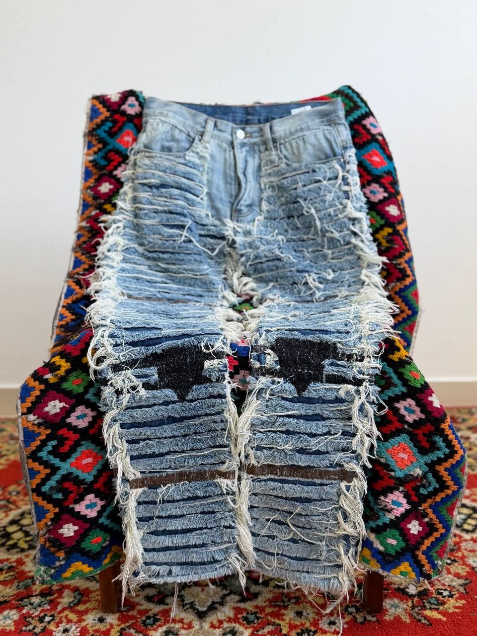 If Six Was Nine VINTAGE **HYSTERIC GLAMOUR STYLE BAGGY JEANS 90S Size US 32 / EU 48 - 2 Thumbnail
