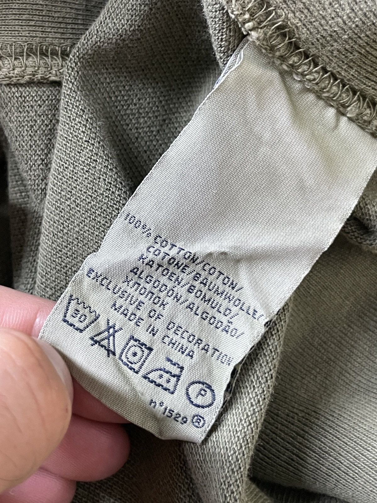 Polo Ralph Lauren Polo Ralph Lauren pique Vintage Olive Green Hoodie 90s Size US XL / EU 56 / 4 - 21 Thumbnail