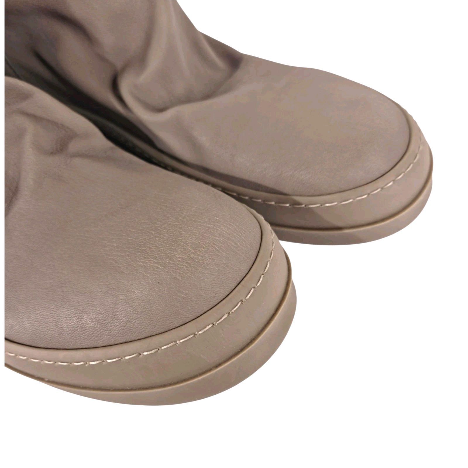 Rick Owens Rick Owens Slouch Boots US 11 IT 44 Mens Bone Leather $1450 Size US 11 / EU 44 - 3 Thumbnail