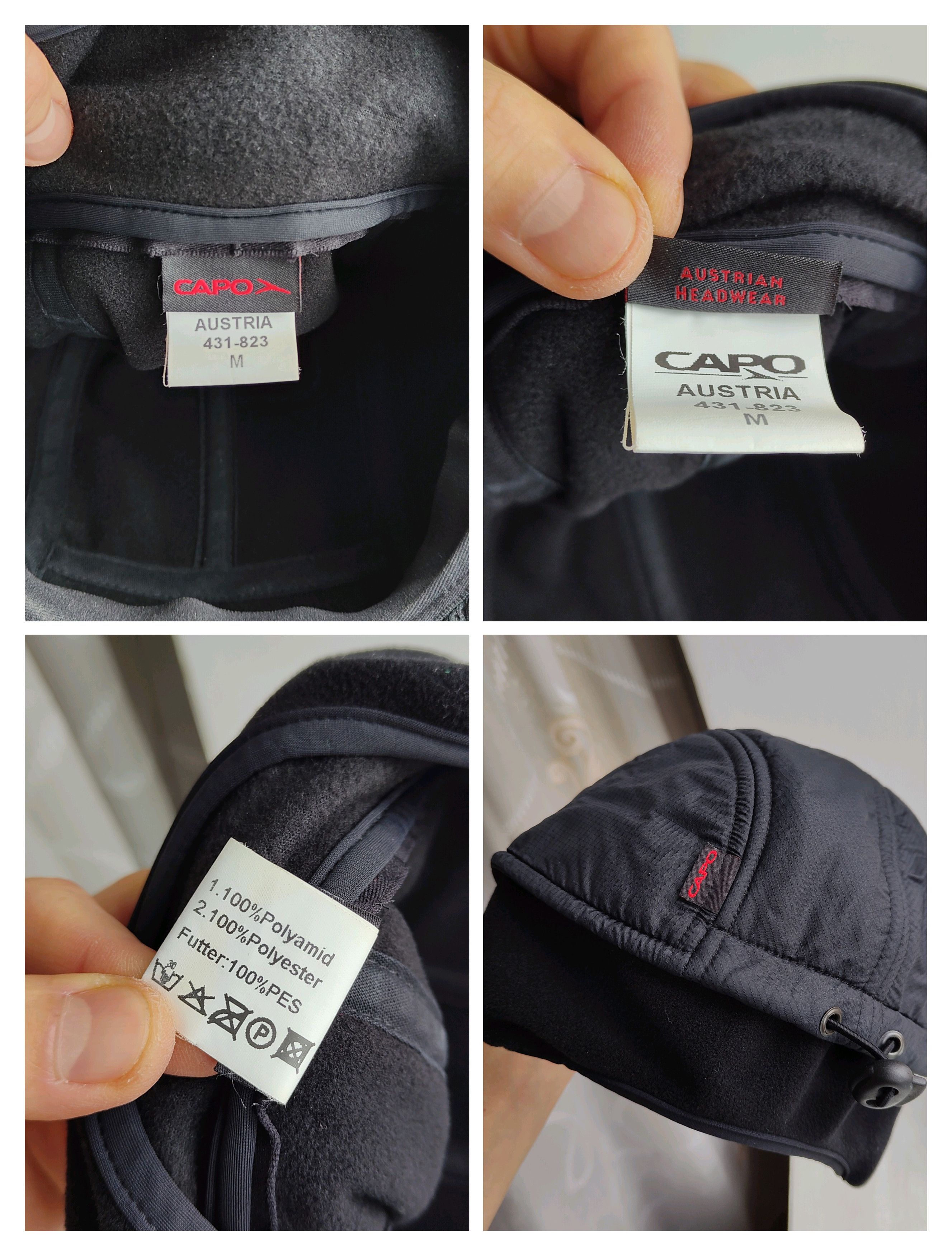 The Mountain Capo Austria Outdoor Cap Flat Hat Cap With Headphones gore Size ONE SIZE - 8 Thumbnail