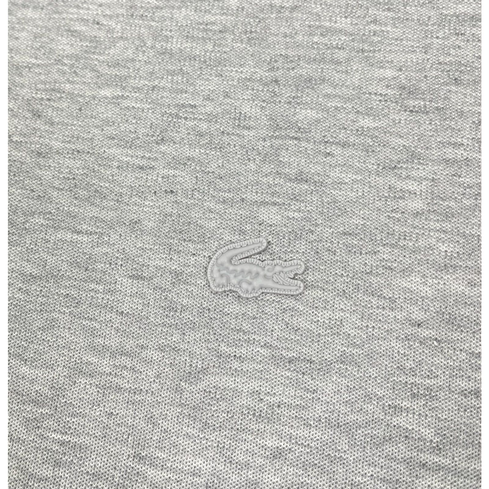 Lacoste Lacoste Polo Shirt Men 3XLB Gray Collar Spellout Knit Preppy Casual Short Sleeve Linen? (Note: This line should be corrected as per constraints) Size US XXL / EU 58 / 5 - 2 Thumbnail