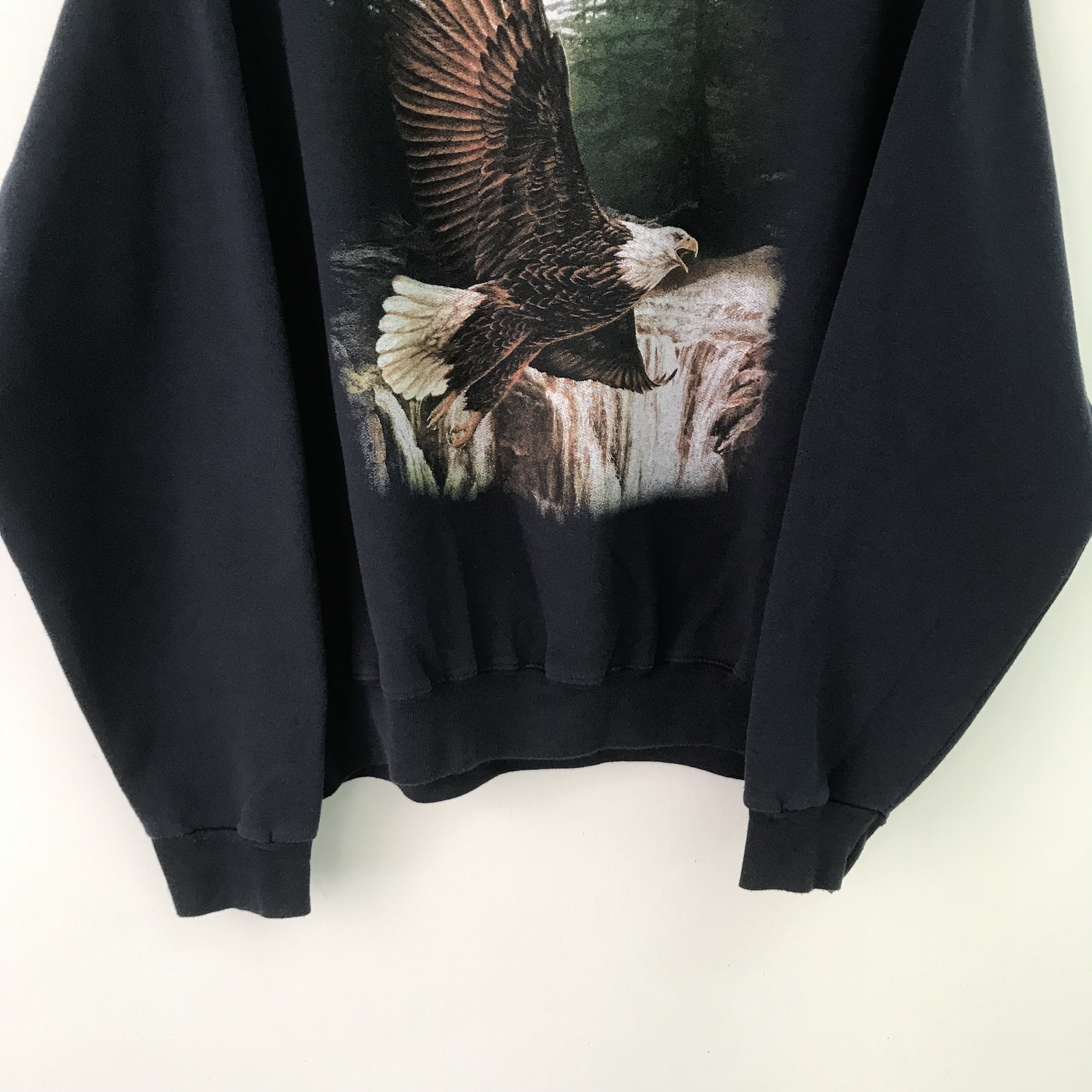 Vintage Vintage Alaska Eagles Blue Sweatshirt Large Alaska - 498 Size US L / EU 52-54 / 3 - 5 Thumbnail