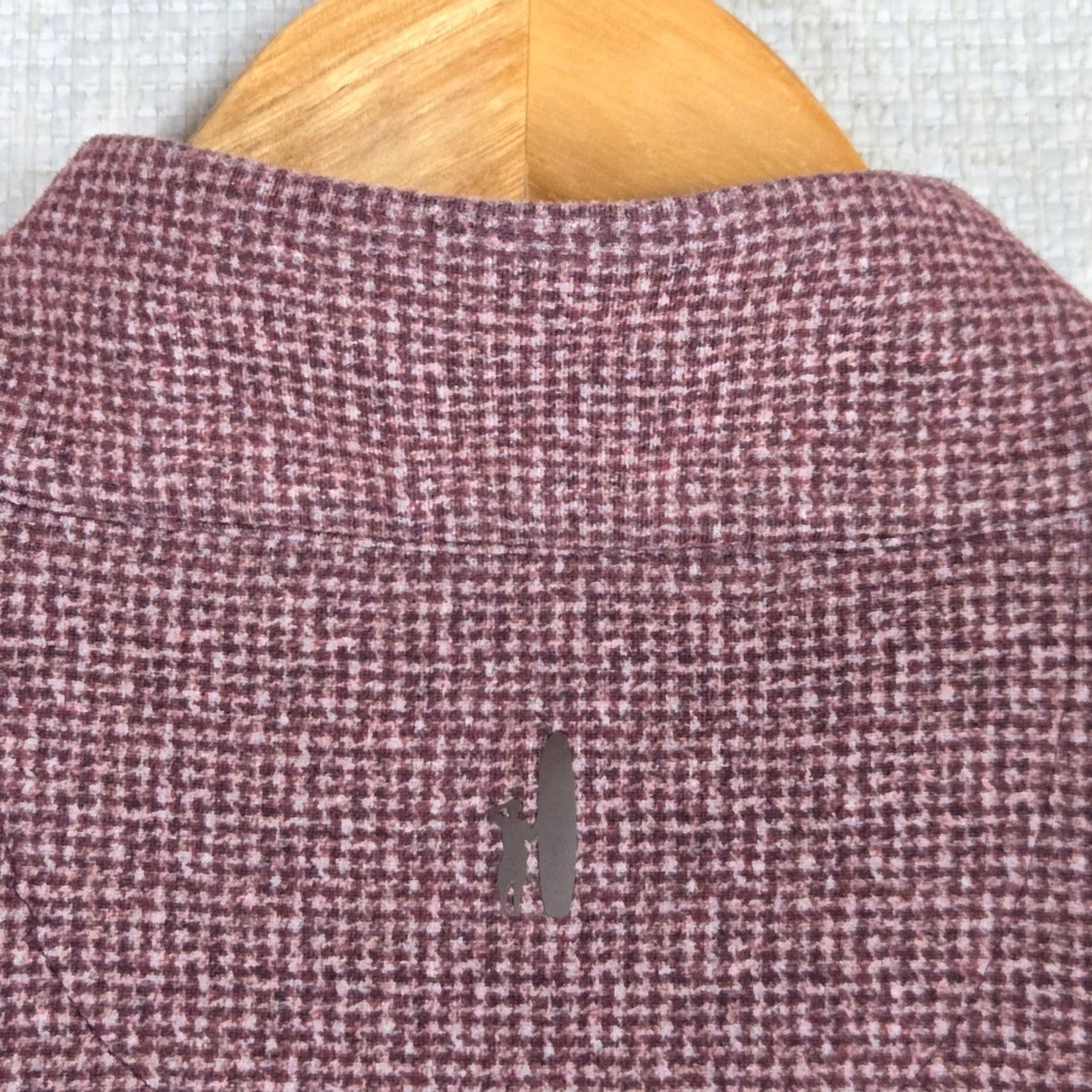 johnnie-O johnnie-O Mens 1/4 Zip Pullover Shirt Windshirt Basketweave Oxblood Red Size US L / EU 52-54 / 3 - 6 Thumbnail