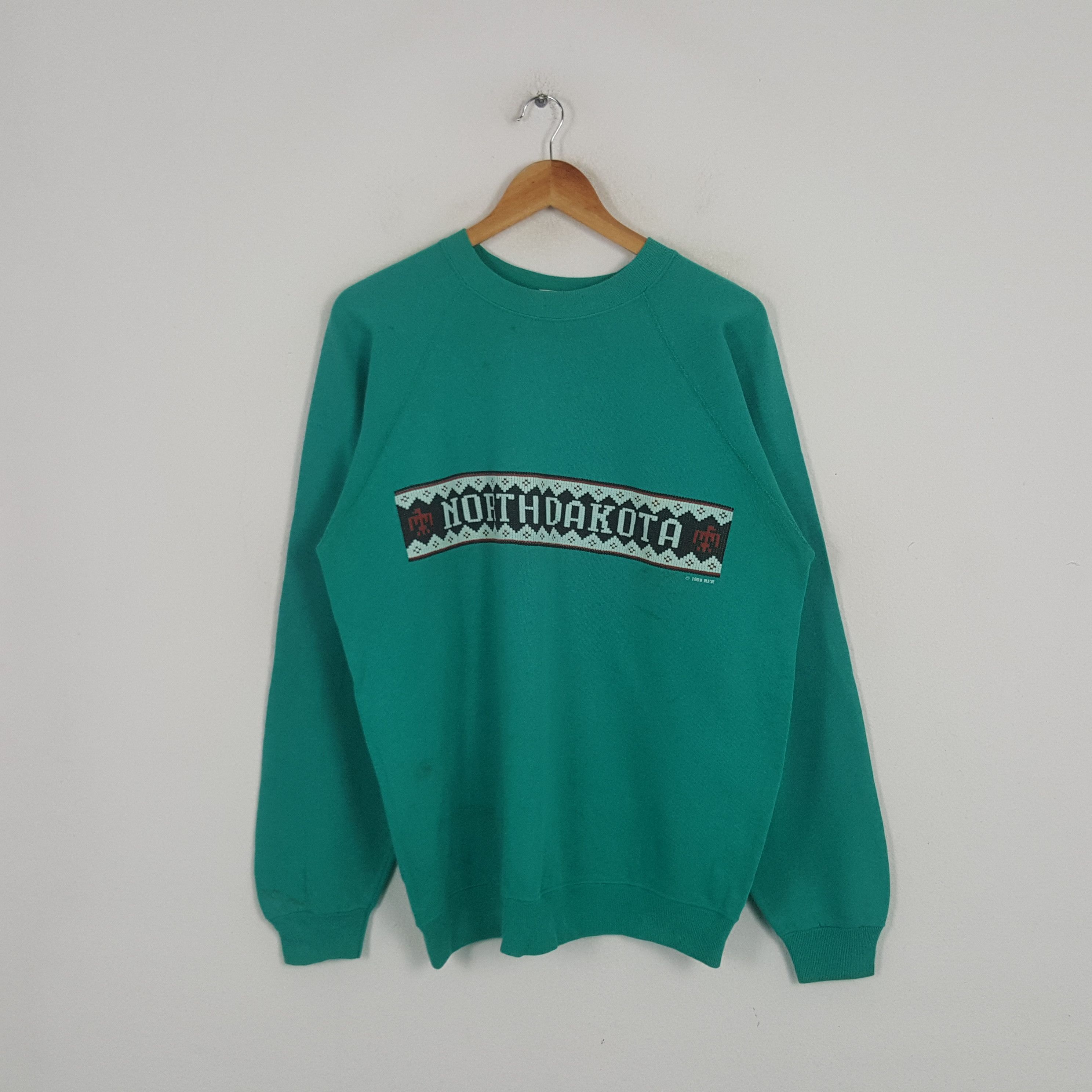 NFL × Vintage Vintage North Dakota State Bison Football Team Sweatshirt Size US M / EU 48-50 / 2 - 1 Thumbnail