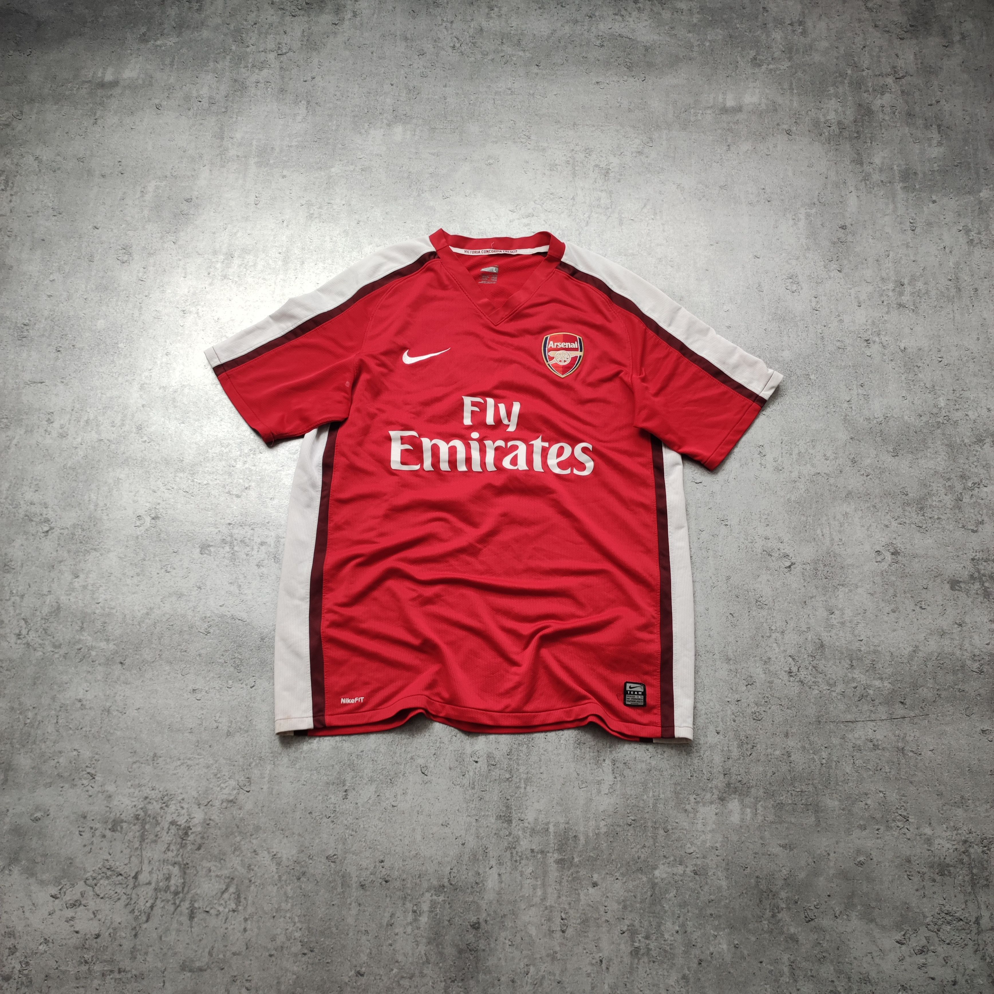 Nike × Vintage RARE Vintage Football Arsenal London 2008 Home Kit Size US L / EU 52-54 / 3 - 1 Thumbnail