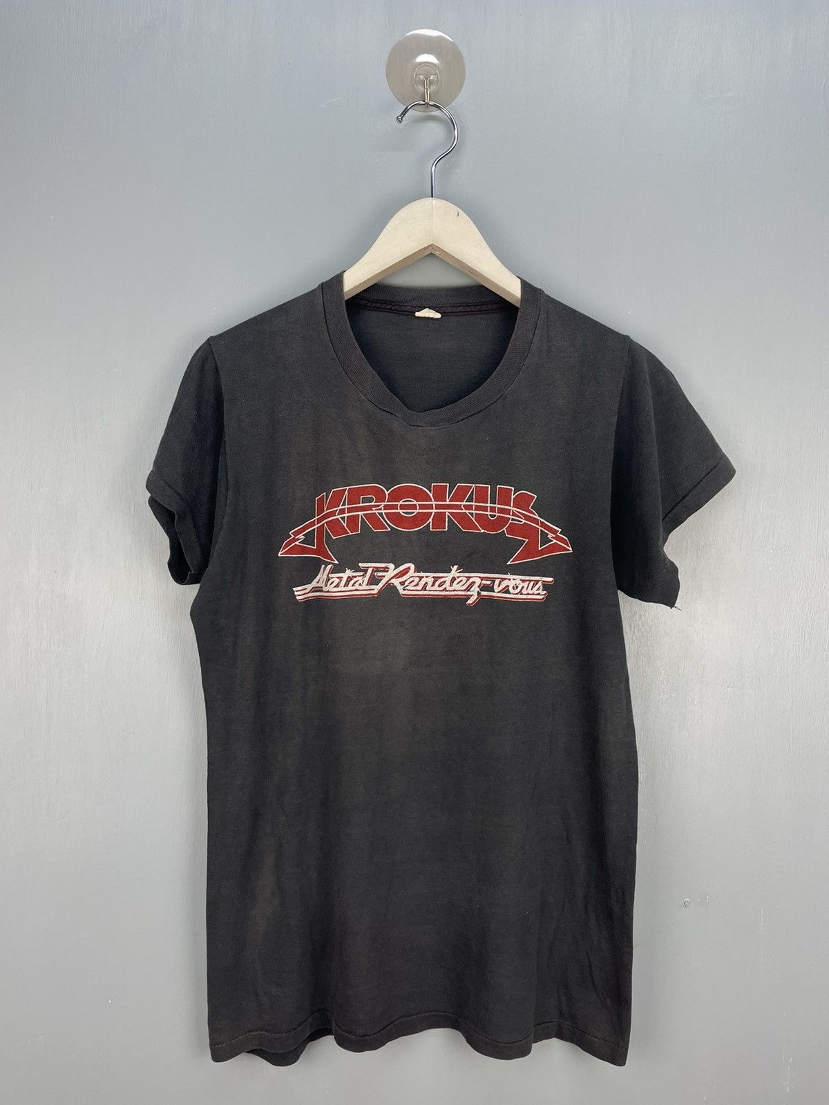 Band Tees Vintage 70s Krokus rock band t shirt Size US S / EU 44-46 / 1 - 1 Thumbnail