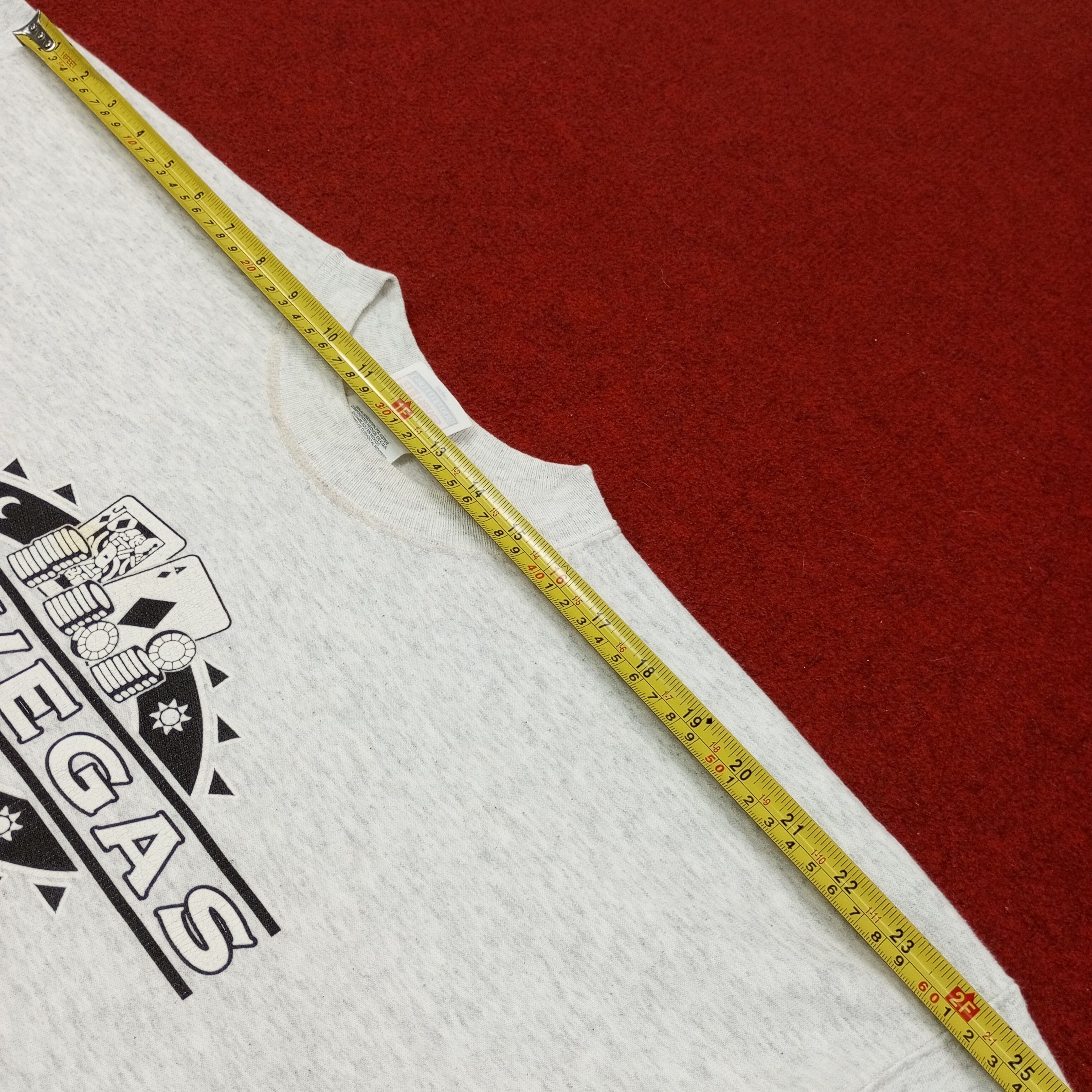 Vintage Las Vegas Nevada Streetwear Sweatshirt c225n22 Size US L / EU 52-54 / 3 - 8 Thumbnail
