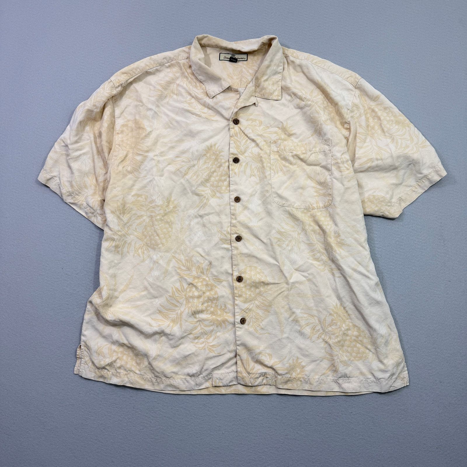 Tommy Bahama Tommy Bahama Hawaiian Shirt Men's 2XL Floral Silk Loop Camp Size US XXL / EU 58 / 5 - 1 Thumbnail