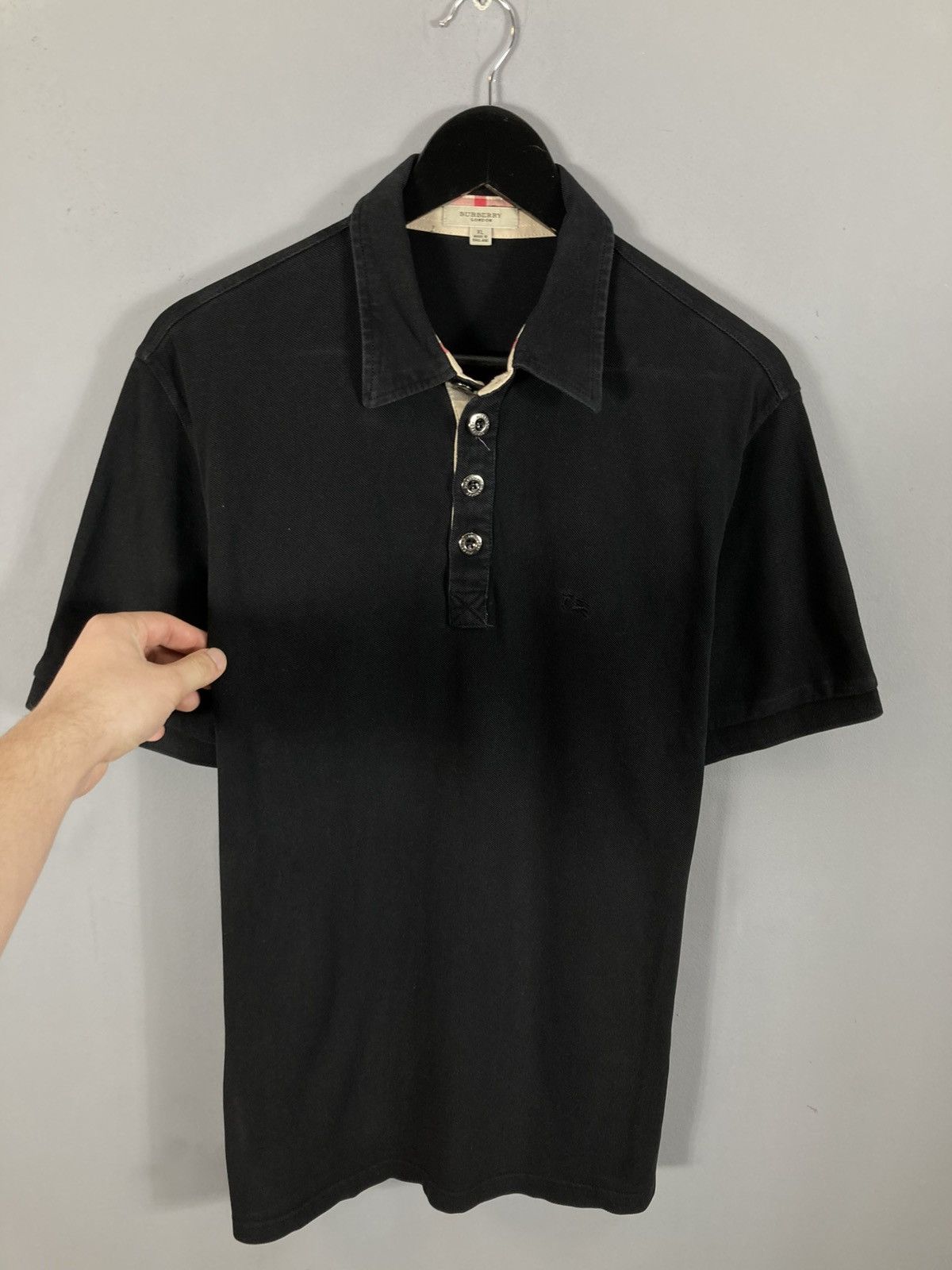 Burberry Vintage Burberry Polo Size US XL / EU 56 / 4 - 3 Thumbnail
