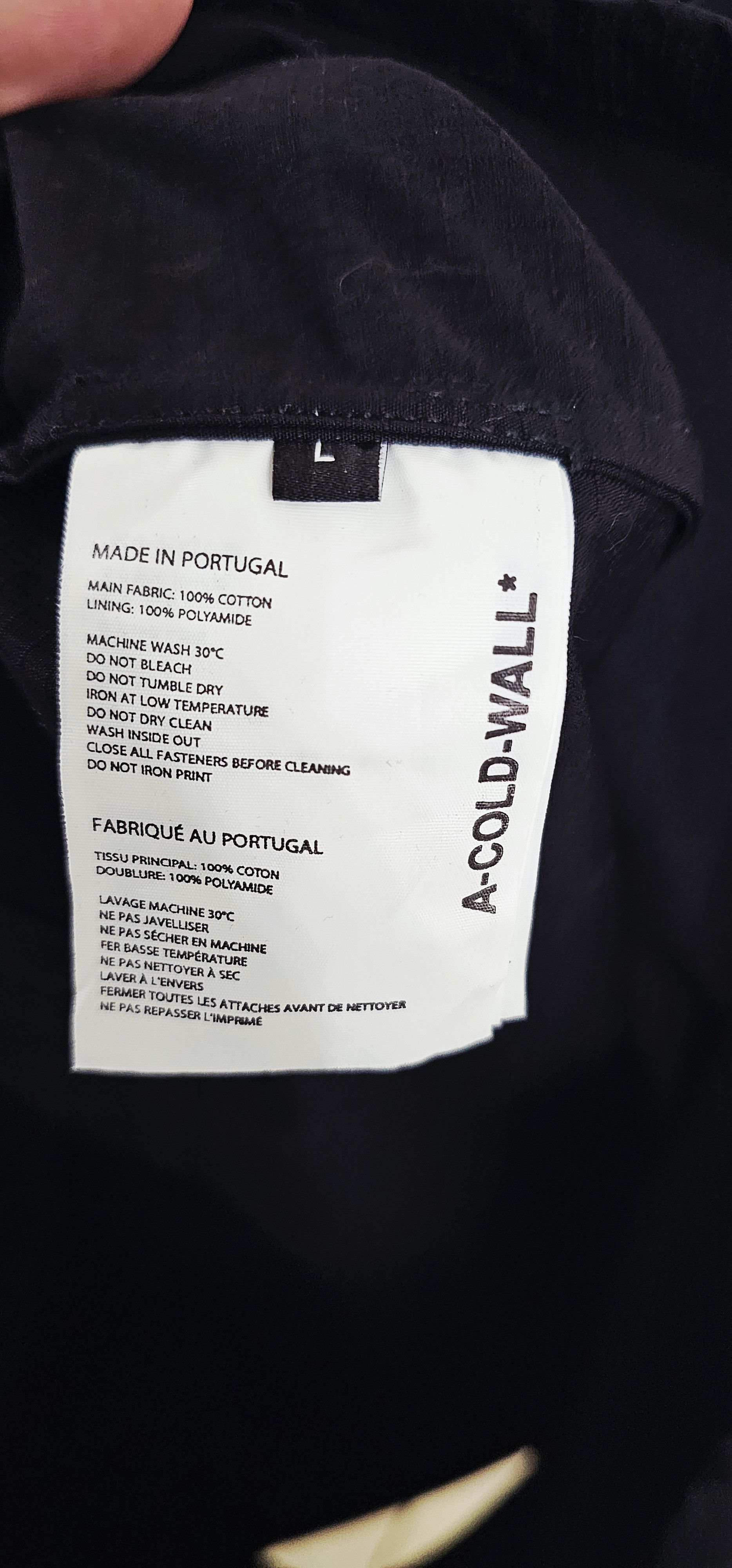 A-COLD-WALL* A-Cold-Wall* logo printed hooded Jacket Size US L / EU 52-54 / 3 - 9 Thumbnail