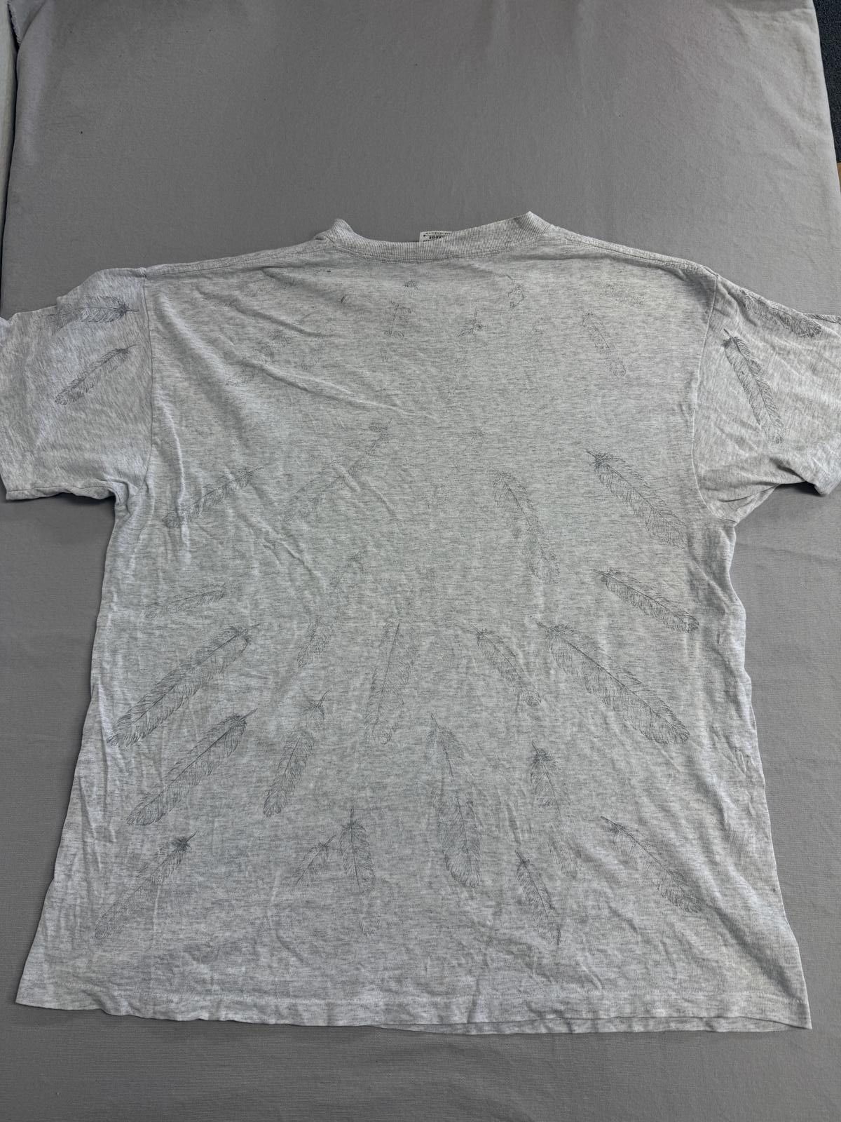 Designer Vintage Native American Wolf Spiritial Animal T-shirt AOP XL Size US XL / EU 56 / 4 - 2 Thumbnail