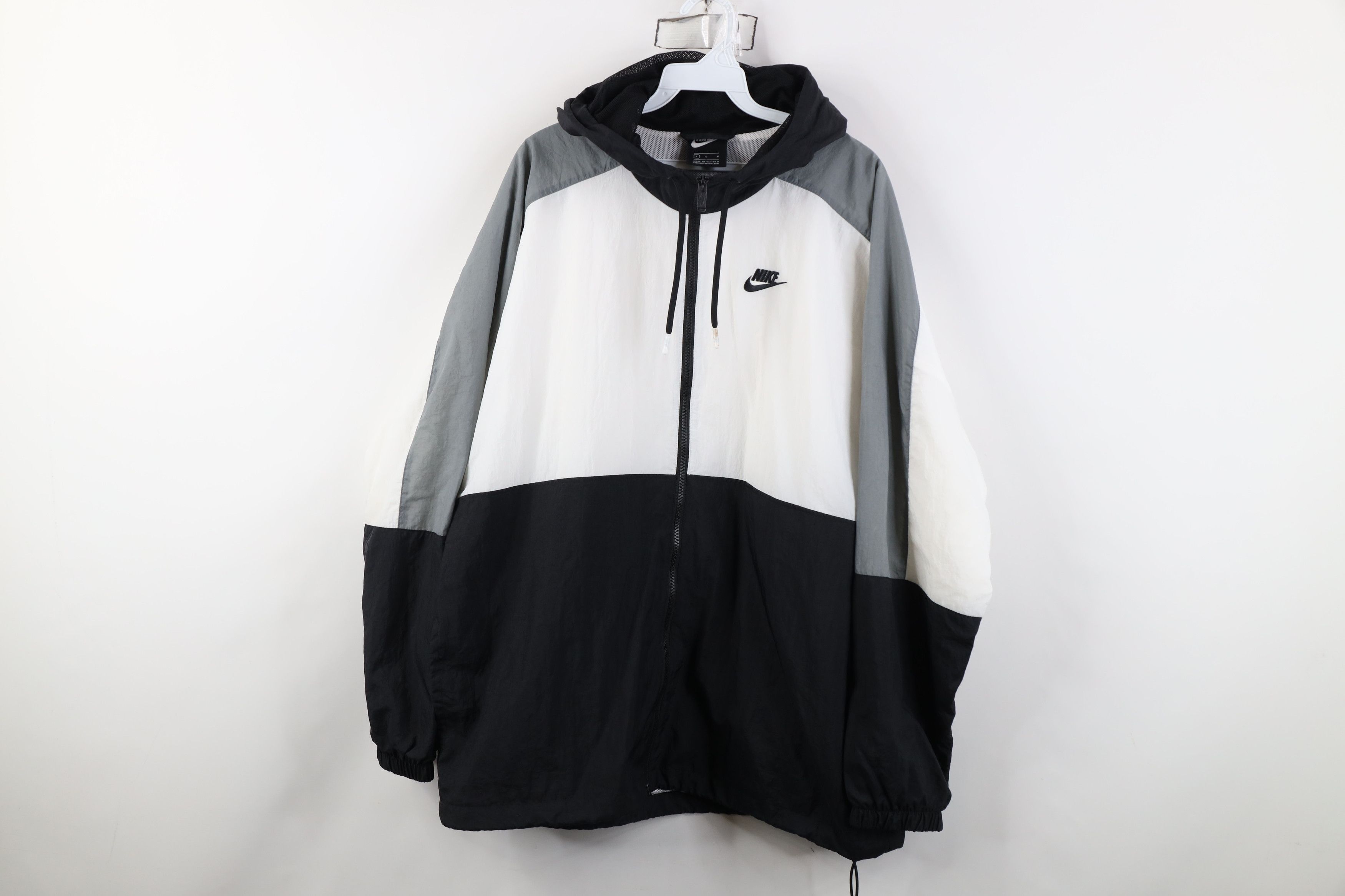 Nike Nike Windrunner Block Full Zip Hooded Windbreaker Jacket Size US L / EU 52-54 / 3 - 1 Thumbnail