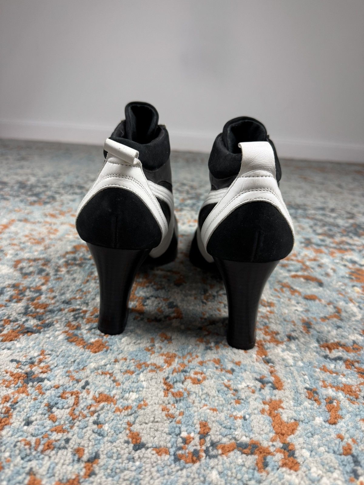 Puma 💥 GRAIL Rare vintage 90s Puma ankle boots heels avant garde Size US 9 / IT 39 - 5 Thumbnail