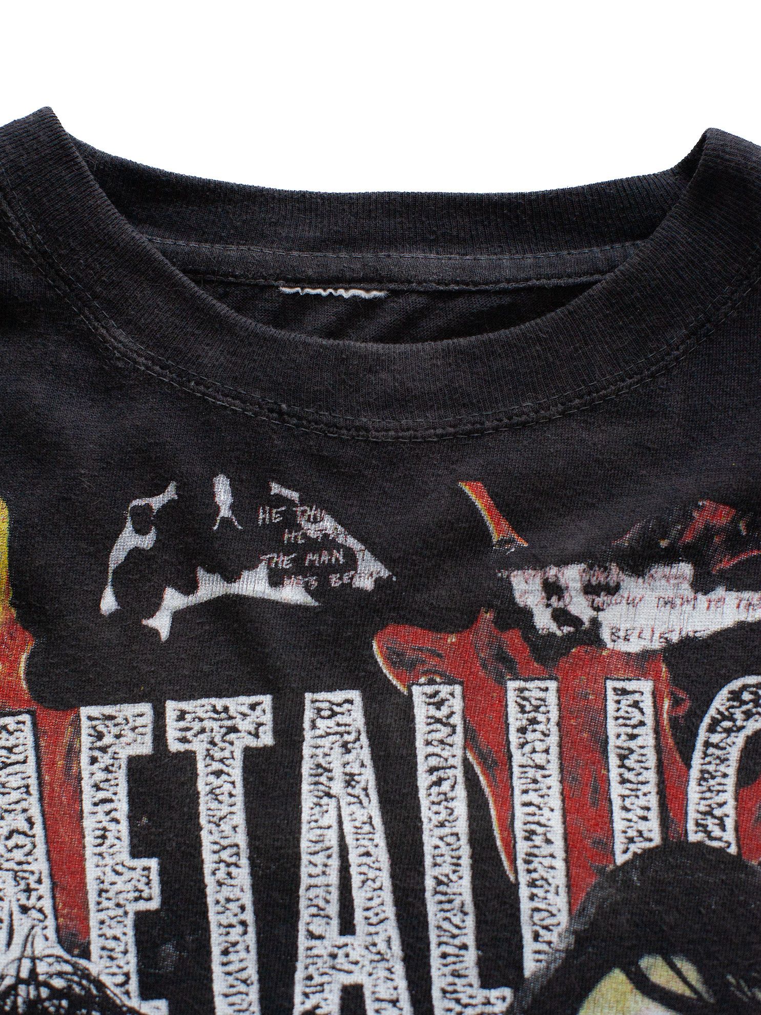 Band Tees Vintage 90s Metallica "Load" Euro Bootleg Band T-Shirt Size US XL / EU 56 / 4 - 2 Thumbnail