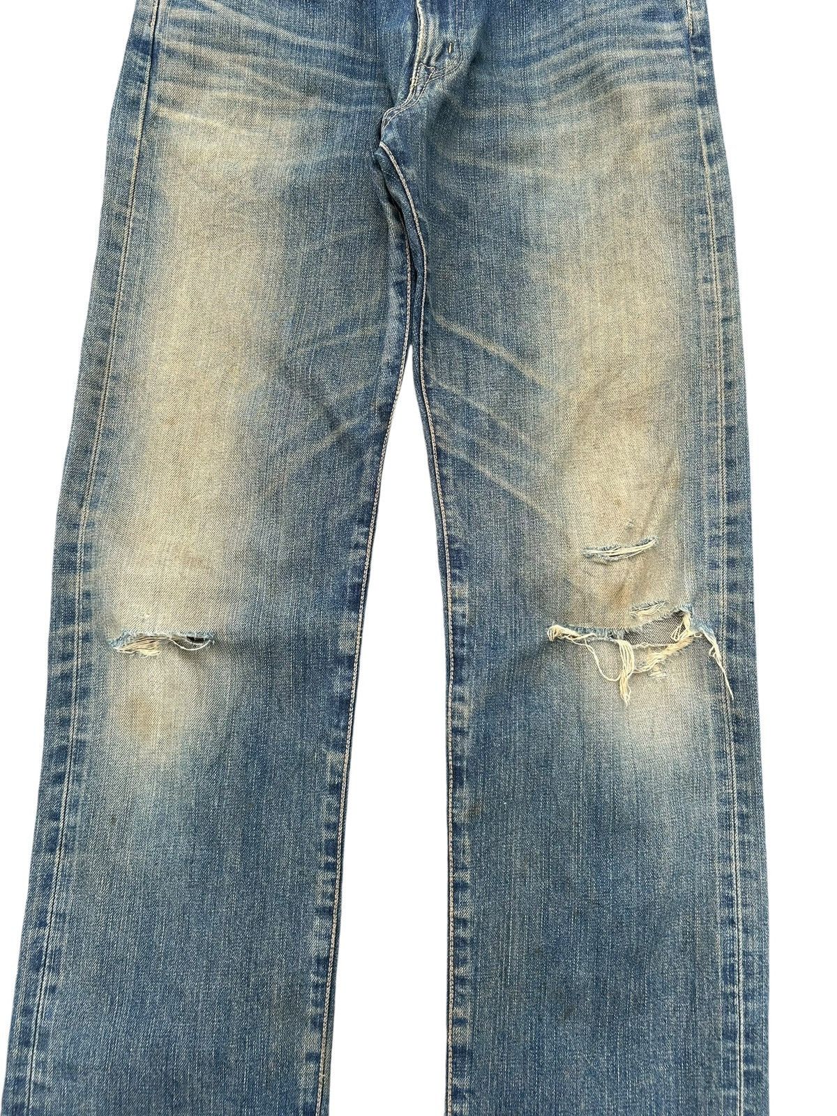 Kapital Vintage Edwin 505xx Selvedge Distressed Rusty Denim Jeans 🎌☠️ Size US 30 / EU 46 - 3 Thumbnail