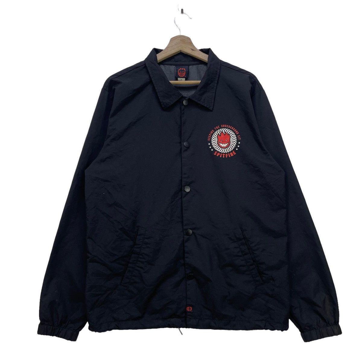 Independent Truck Co. 🔥Vintage Independent Spitfire Skateboard Coach Jacket Size US M / EU 48-50 / 2 - 2 Thumbnail