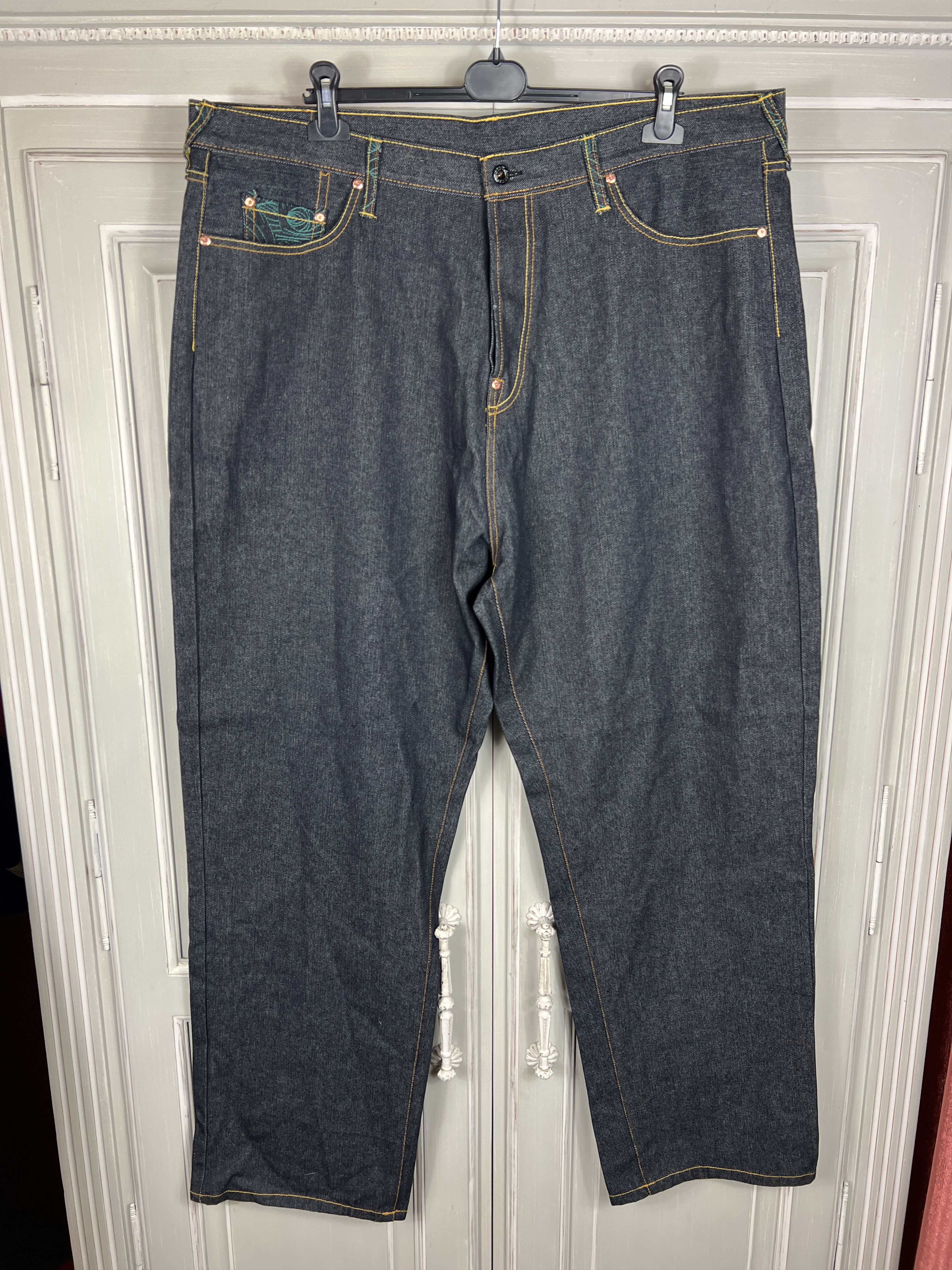 RMC Jeans RED MONKEY BAGGYJEANS LOT 1001 SIZE 44 MADE BY MARTIN KSOHOH Size US 44 / EU 60 - 6 Thumbnail