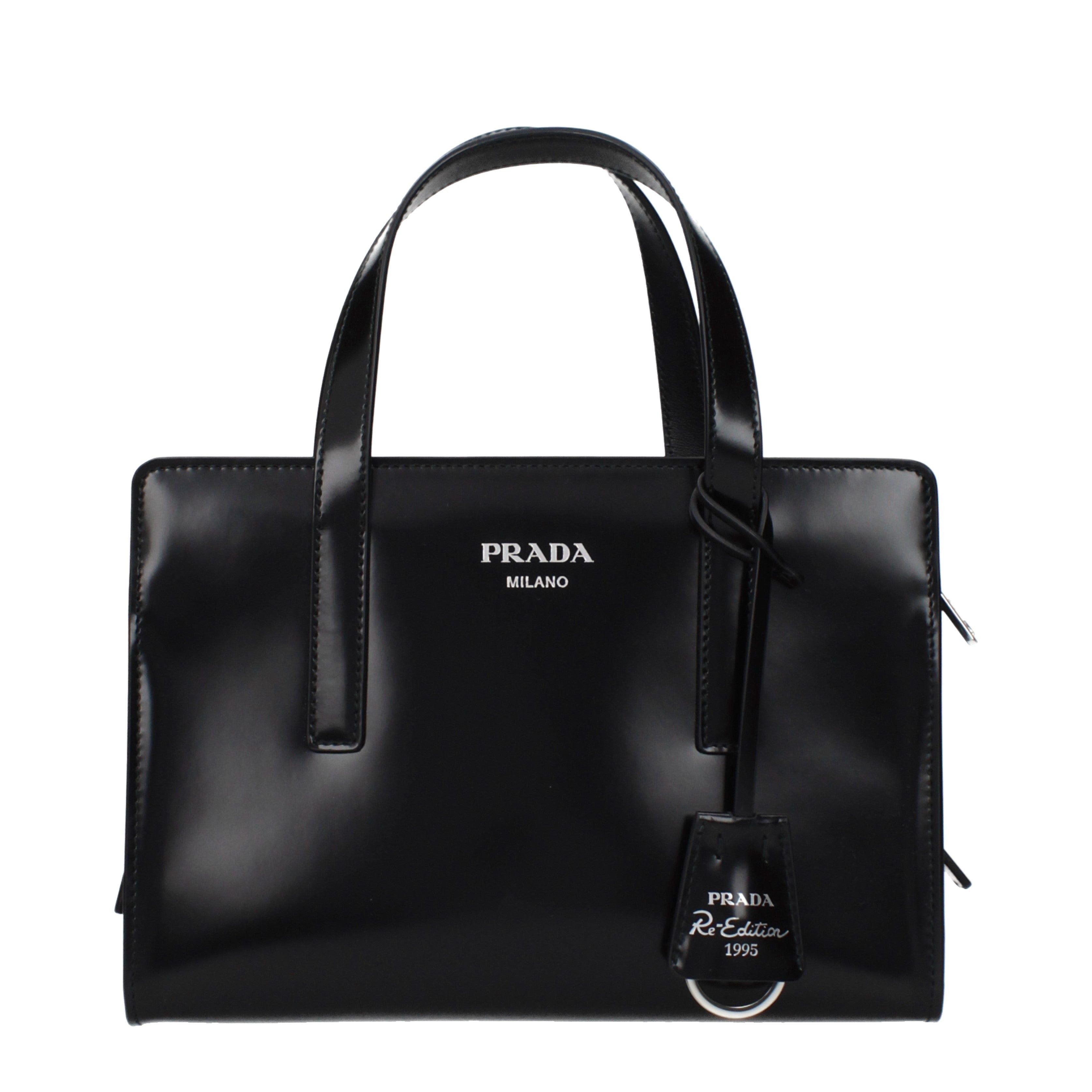 Prada Handbags in Black, Women's