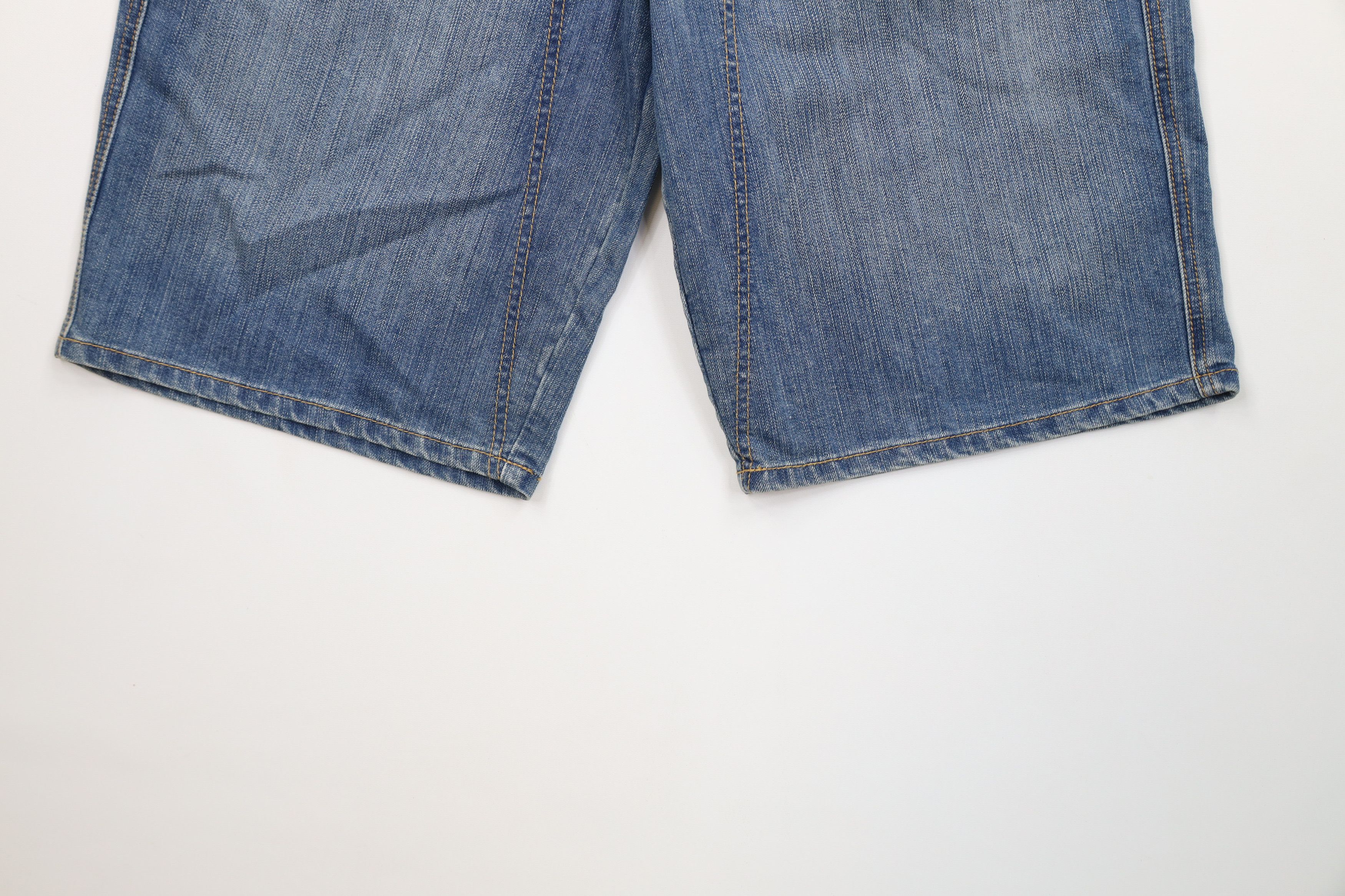 Marithe + Francois Girbaud Deadstock Vintage 90s Marithe Francois Girbaud Denim Shorts Size US 32 / EU 48 - 4 Thumbnail
