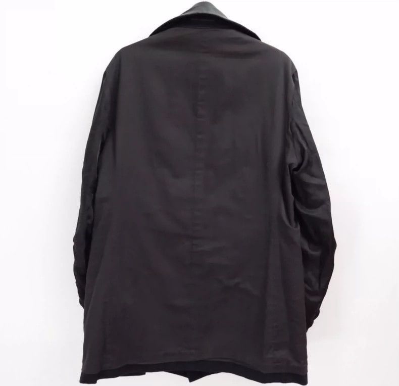 Yohji Yamamoto yohji yamamoto 2003AW show double breasted leather-2505 Size US XXL / EU 58 / 5 - 2 Thumbnail