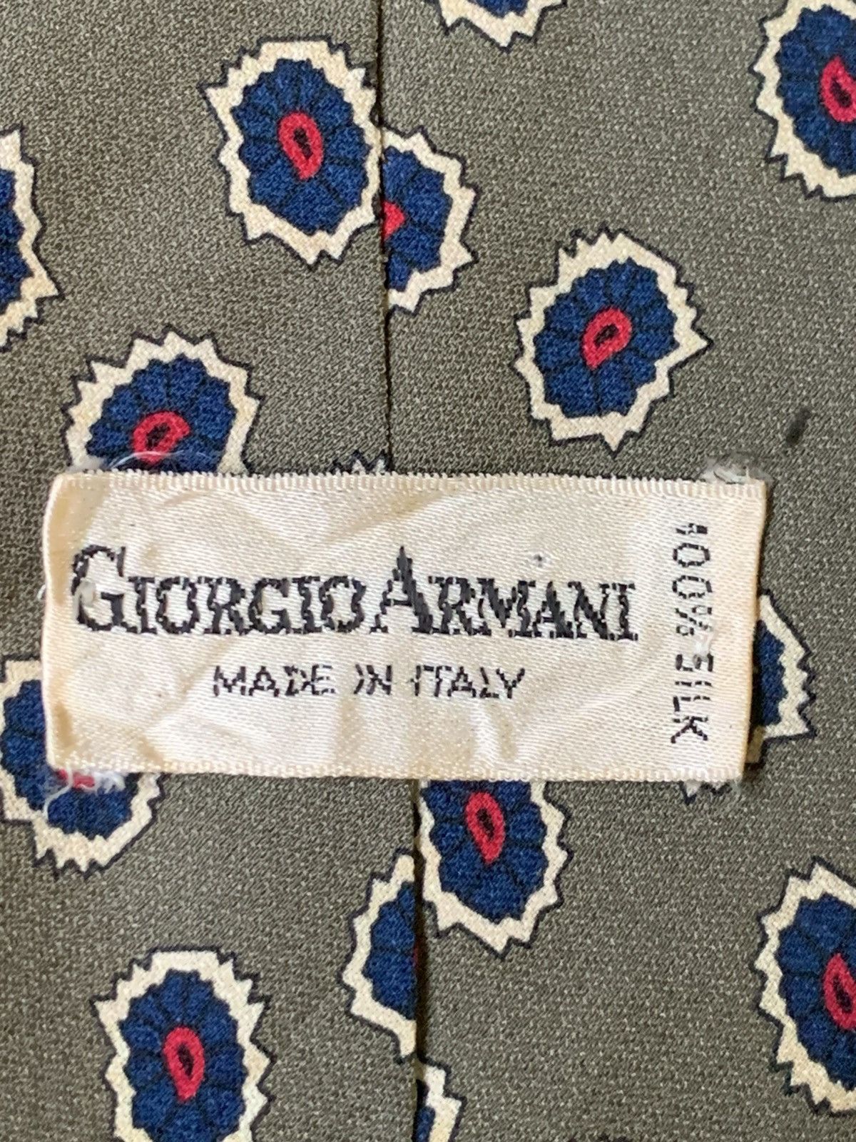 Designer × Giorgio Armani × Vintage Rare Design Vintage Giorgio Armani Ties Size ONE SIZE - 6 Thumbnail