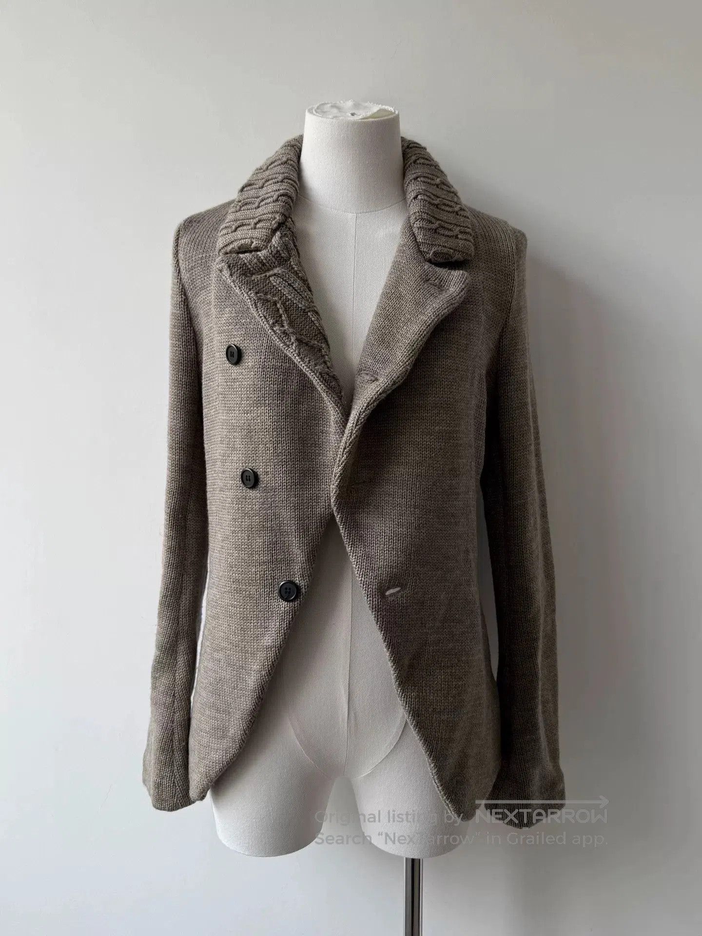 Y's yohji yamamoto wool jacket with unique design. Size US XS / EU 42 / 0 - 3 Thumbnail