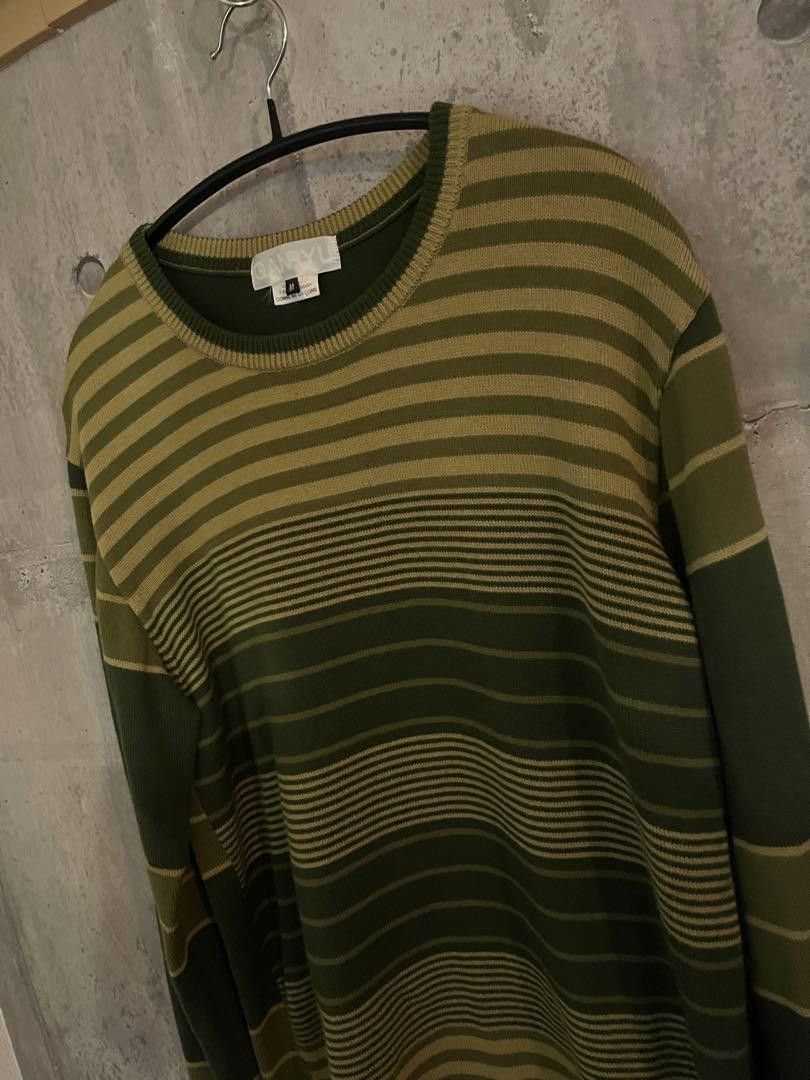 Comme des Garcons × Ganryu Cobain Striped Knit Sweater Size US M / EU 48-50 / 2 - 3 Thumbnail