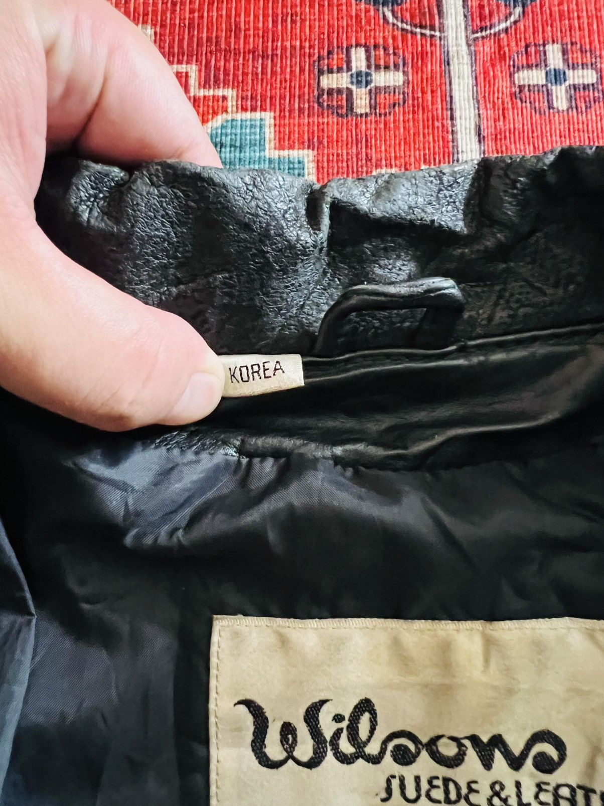 Wilsons Leather Vintage 1990s Wilson Suede & Leather Women’s Black Jacket Size M / US 6-8 / IT 42-44 - 6 Thumbnail