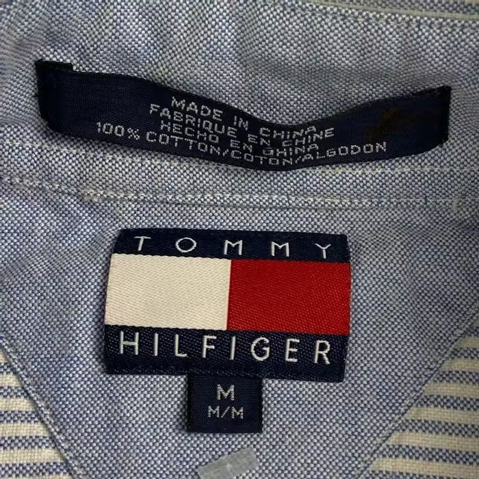 Tommy Hilfiger × Vintage Shirt Long Sleeve Tommy Hilfiger Big Logo Vintage Size M Size US M / EU 48-50 / 2 - 4 Thumbnail