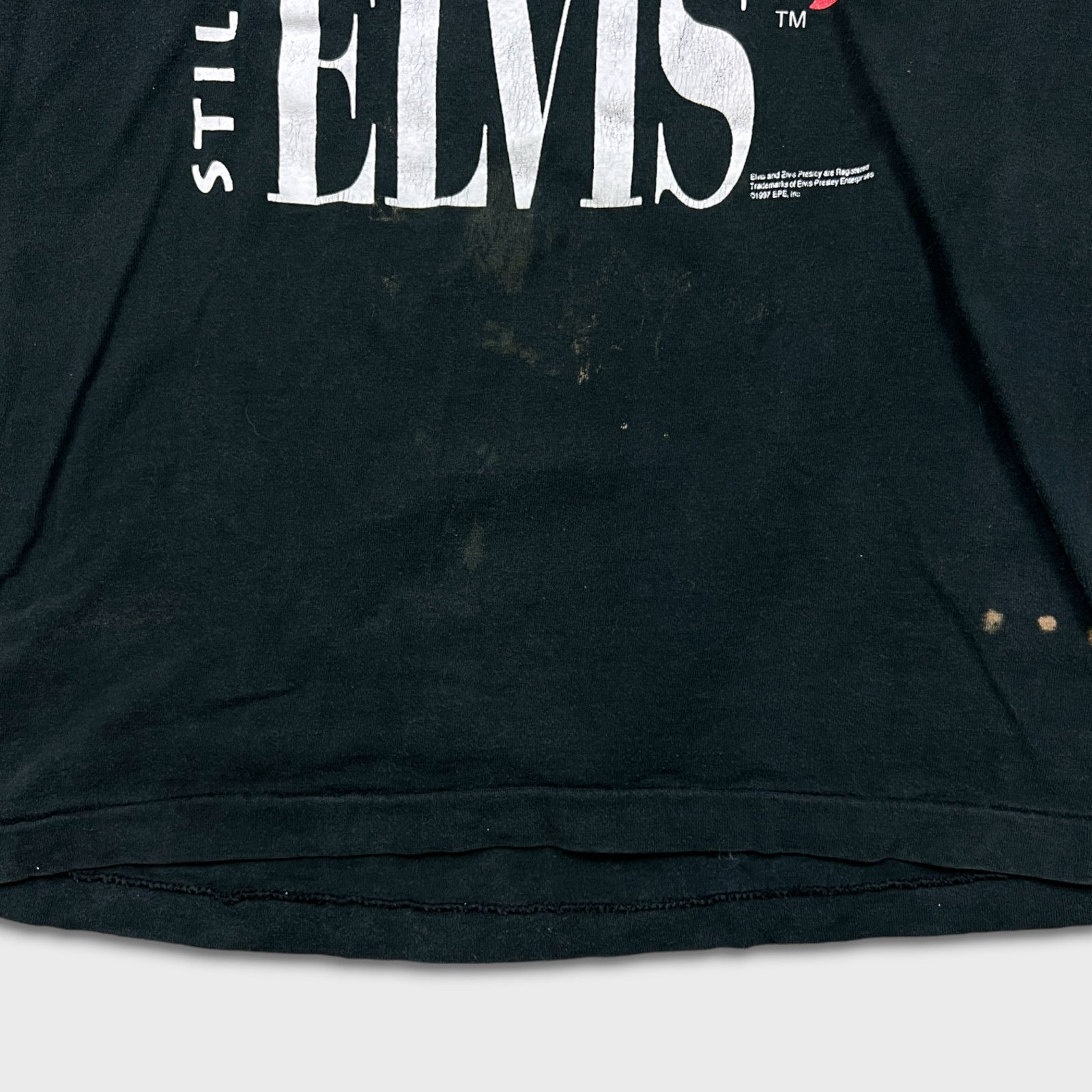 Band Tees × Vintage 1997 Elvis Presley T Shirt Still Rockin' Single Stitch Tee Size US L / EU 52-54 / 3 - 7 Thumbnail