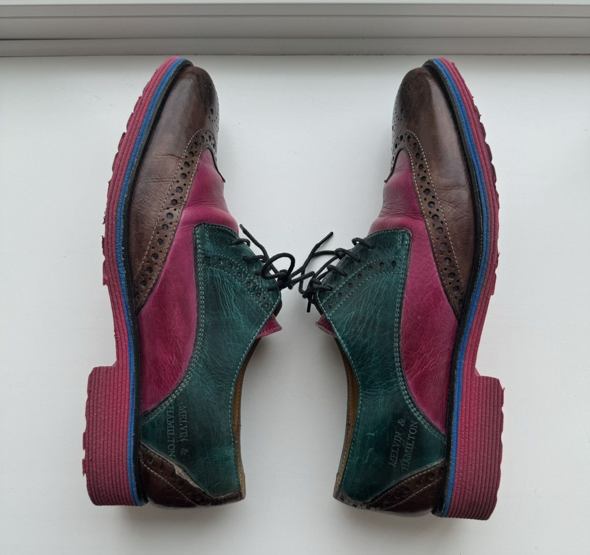 Designer × Melvin & Hamilton Melvin & Hamilton 40size Amelie 3 leather brogues shoes Size US 9 / EU 42 - 21 Thumbnail