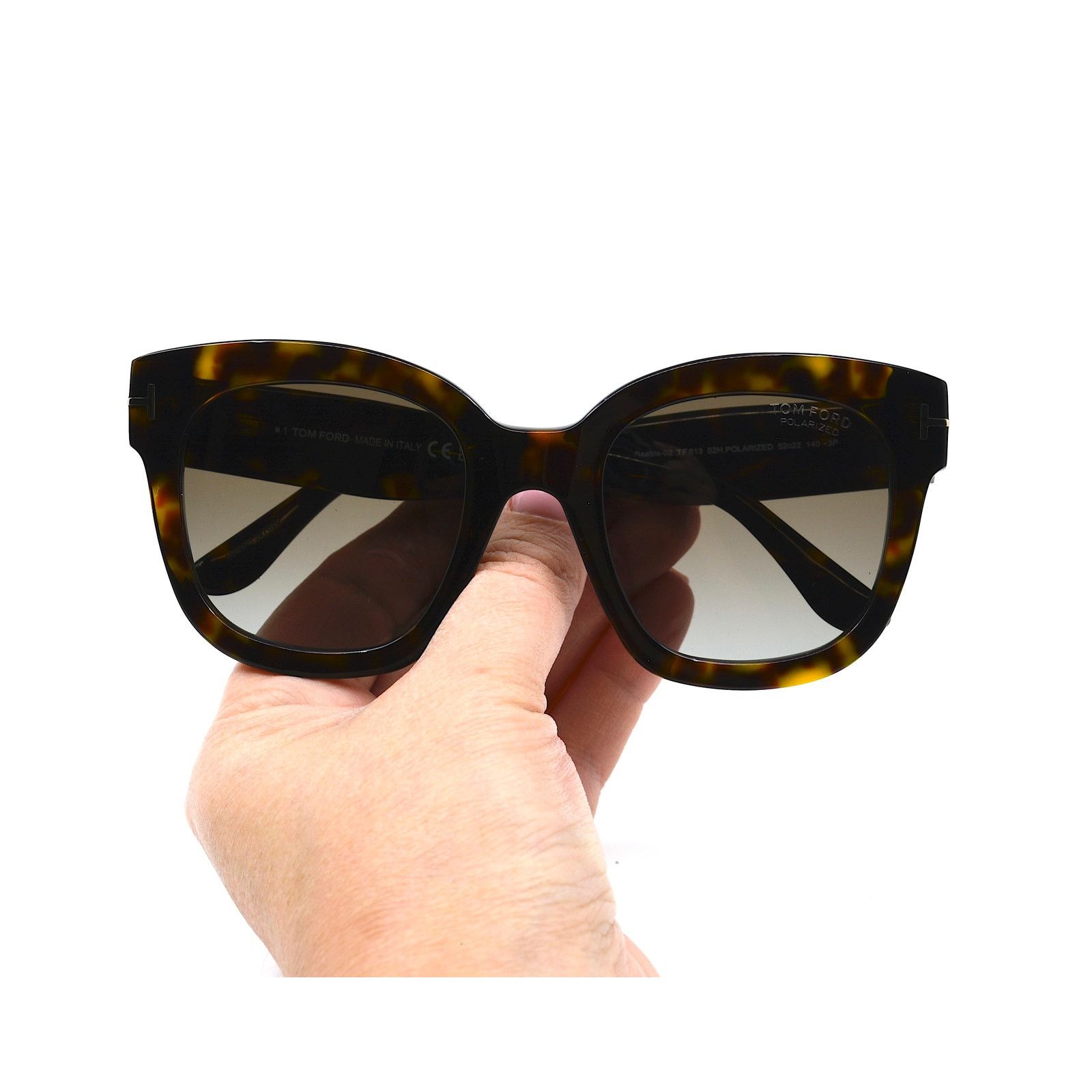 Tom Ford FORD BEATRIX-02 TF613 52H HAVANA BROWN GRADIENT SUNGLASSES Size ONE SIZE - 11 Thumbnail