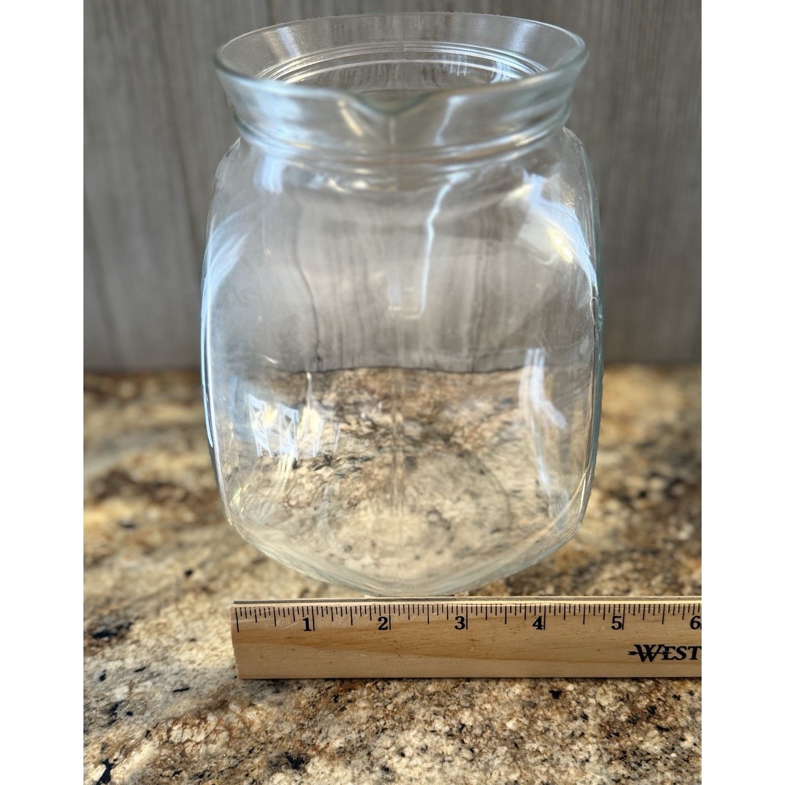 Other Clear Glass Handled Ball Pitcher made in Italy Vintage MCM Size ONE SIZE - 8 Thumbnail