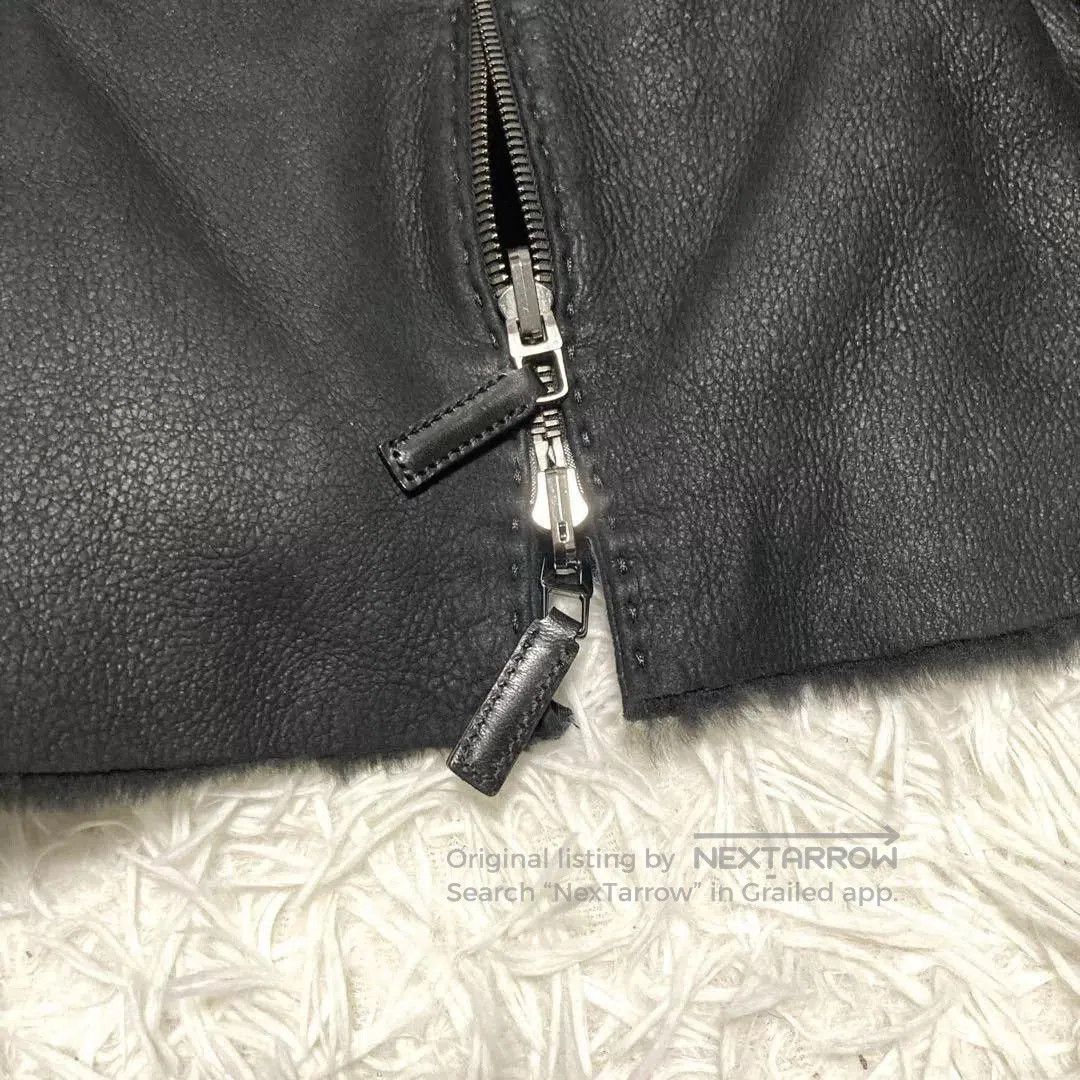 Fendi FENDI Sheepskin Leather Jacket. Size US XS / EU 42 / 0 - 8 Thumbnail