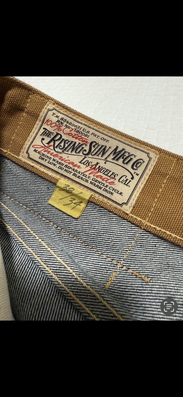 Other The Rising Sun MFG Jeans - 38x34 Size US 38 / EU 54 - 3 Thumbnail