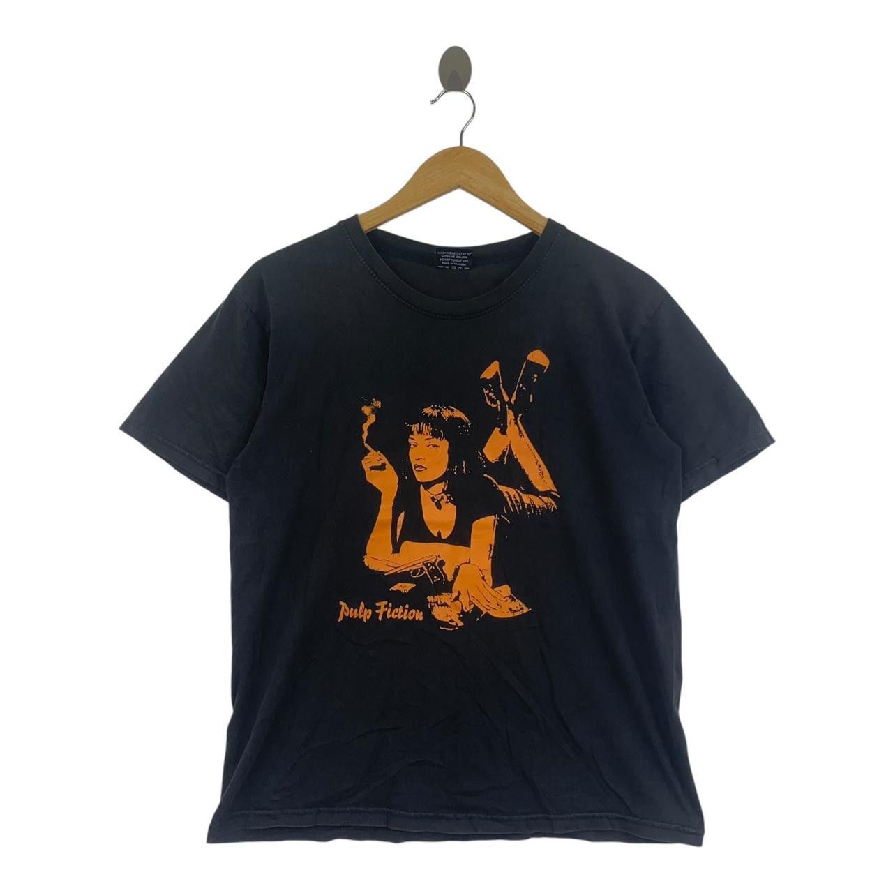 Vintage Vintage PULP FICTION Uma Thurman Tarantino Movie Tee Size US M / EU 48-50 / 2 - 1 Thumbnail