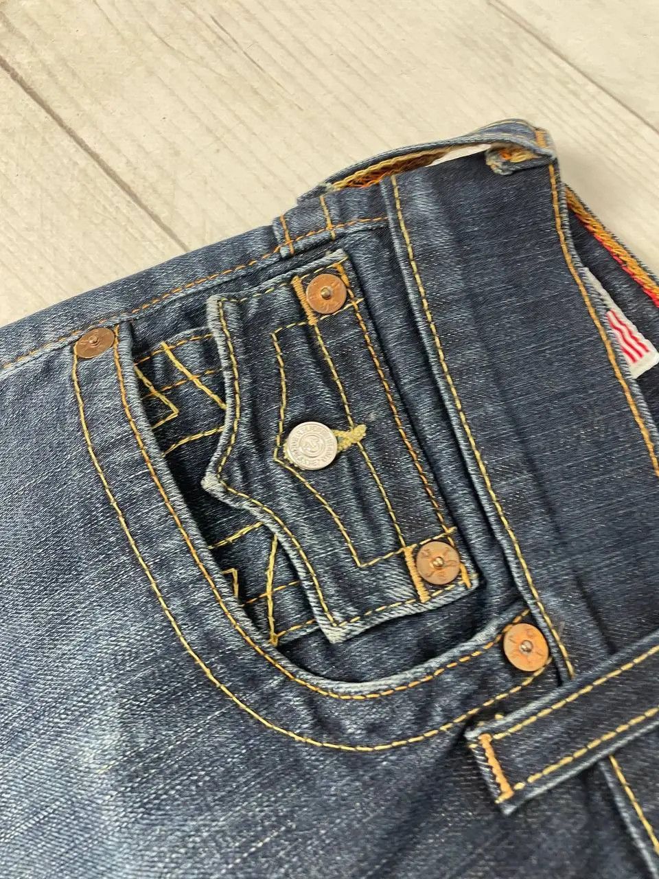 True Religion Vintage True Religion Jack Denim Jeans Baggy Y2K Japan Size US 34 / EU 50 - 7 Thumbnail
