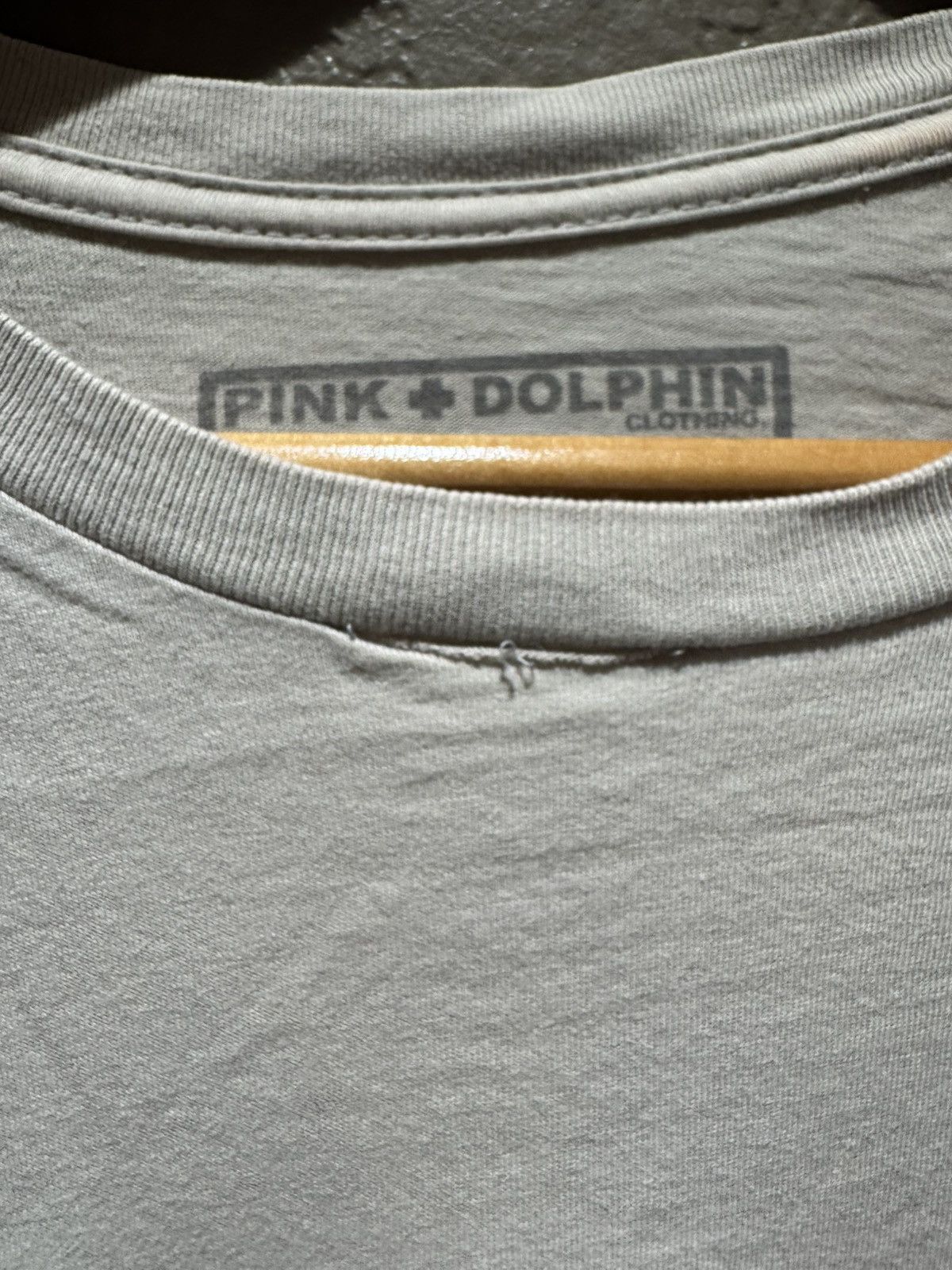Pink Dolphin Vintage Pink Dolphin Anchor Lighthouse Logo Shirt Grey Teal Size US M / EU 48-50 / 2 - 7 Thumbnail