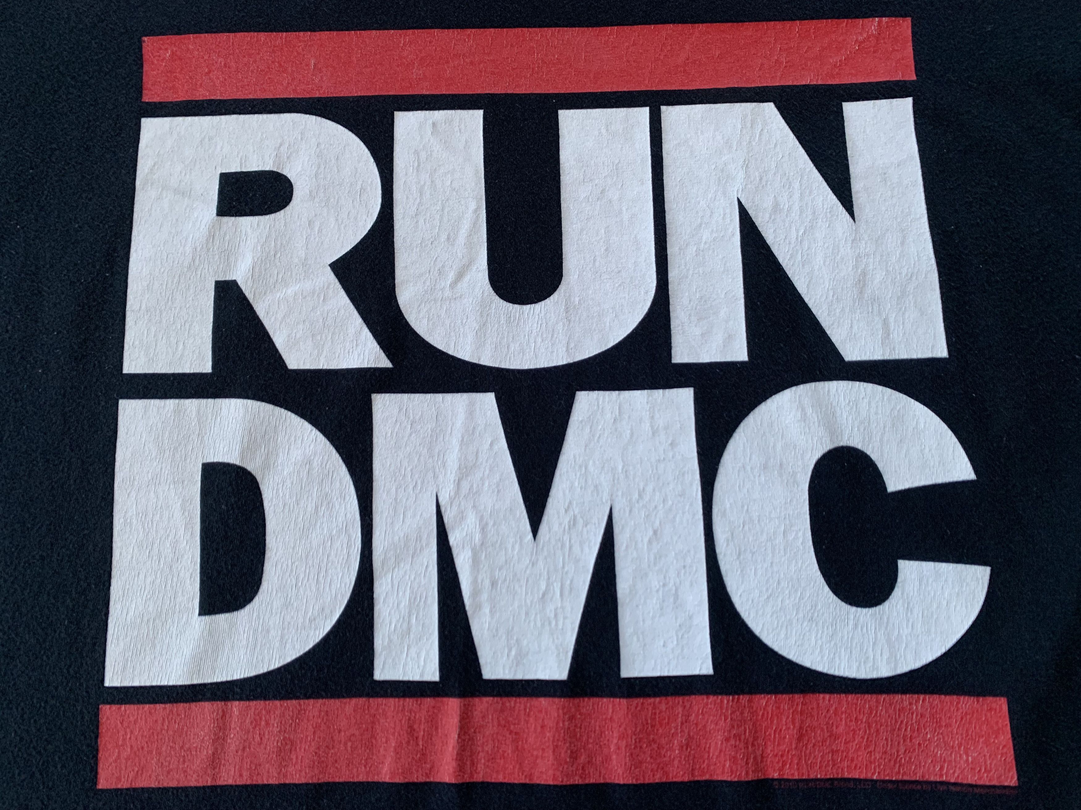 Gildan × Rap Tees Vintage Run DMC Hip Hop Band T Shirt 2010 Size US M / EU 48-50 / 2 - 4 Thumbnail