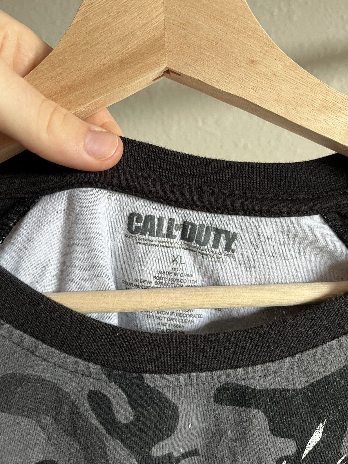 Vintage Call of Duty Camo Skull Long Sleeve XL Size US XL / EU 56 / 4 - 3 Thumbnail