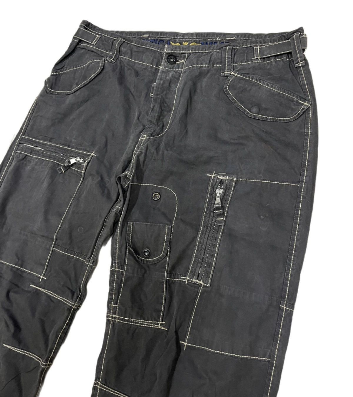 Aeronautica Militare AERONAUTICA MILITARE Very Rare Multipocket Military Cargo Size US 36 / EU 52 - 6 Thumbnail