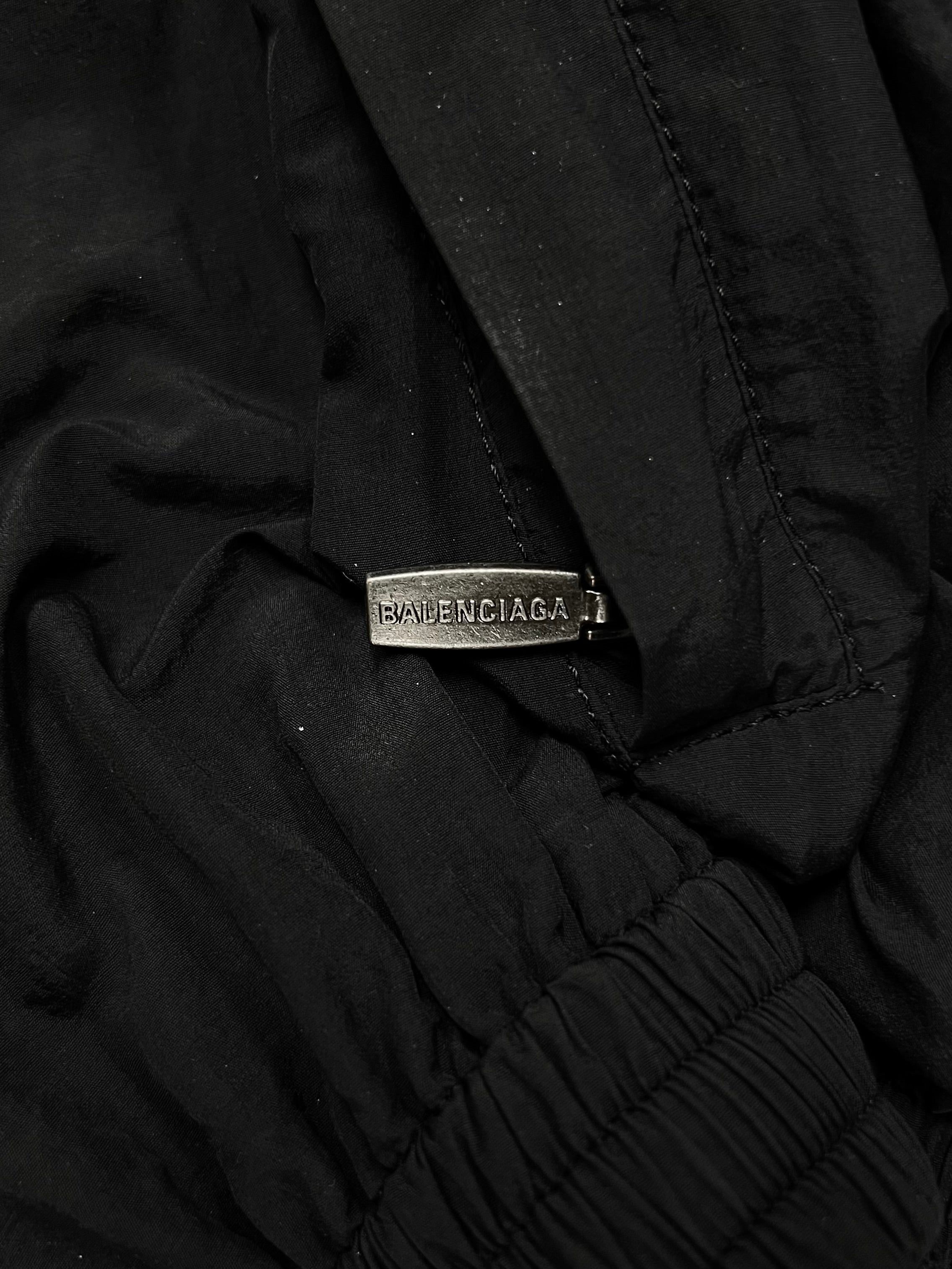 Balenciaga SS22 Balenciaga Nylon Contrast Logo Track Pants Size US 29 - 2 Thumbnail