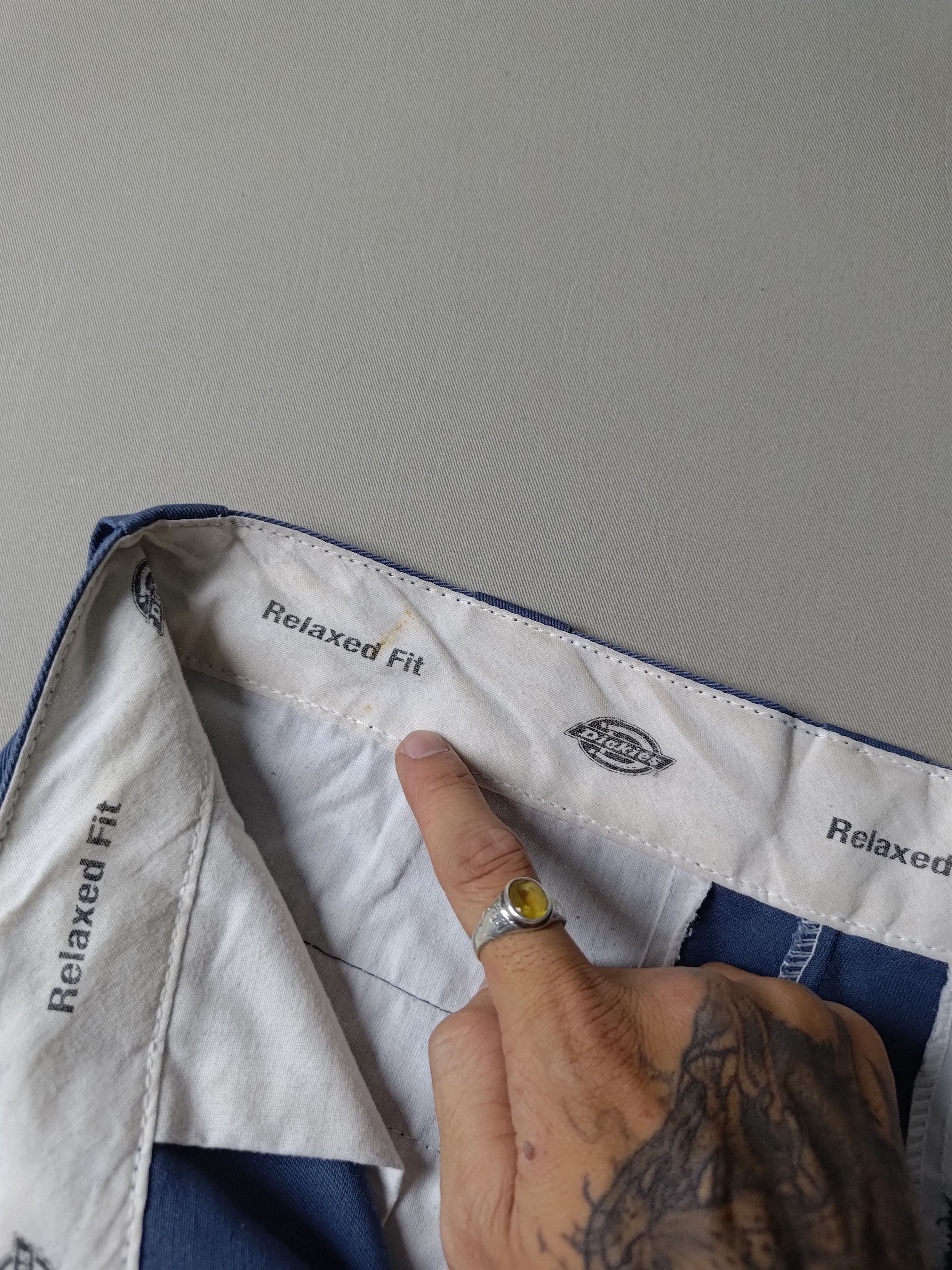 Dickies Dickies Loose Fit Navy Shorts Size US 31 - 6 Thumbnail