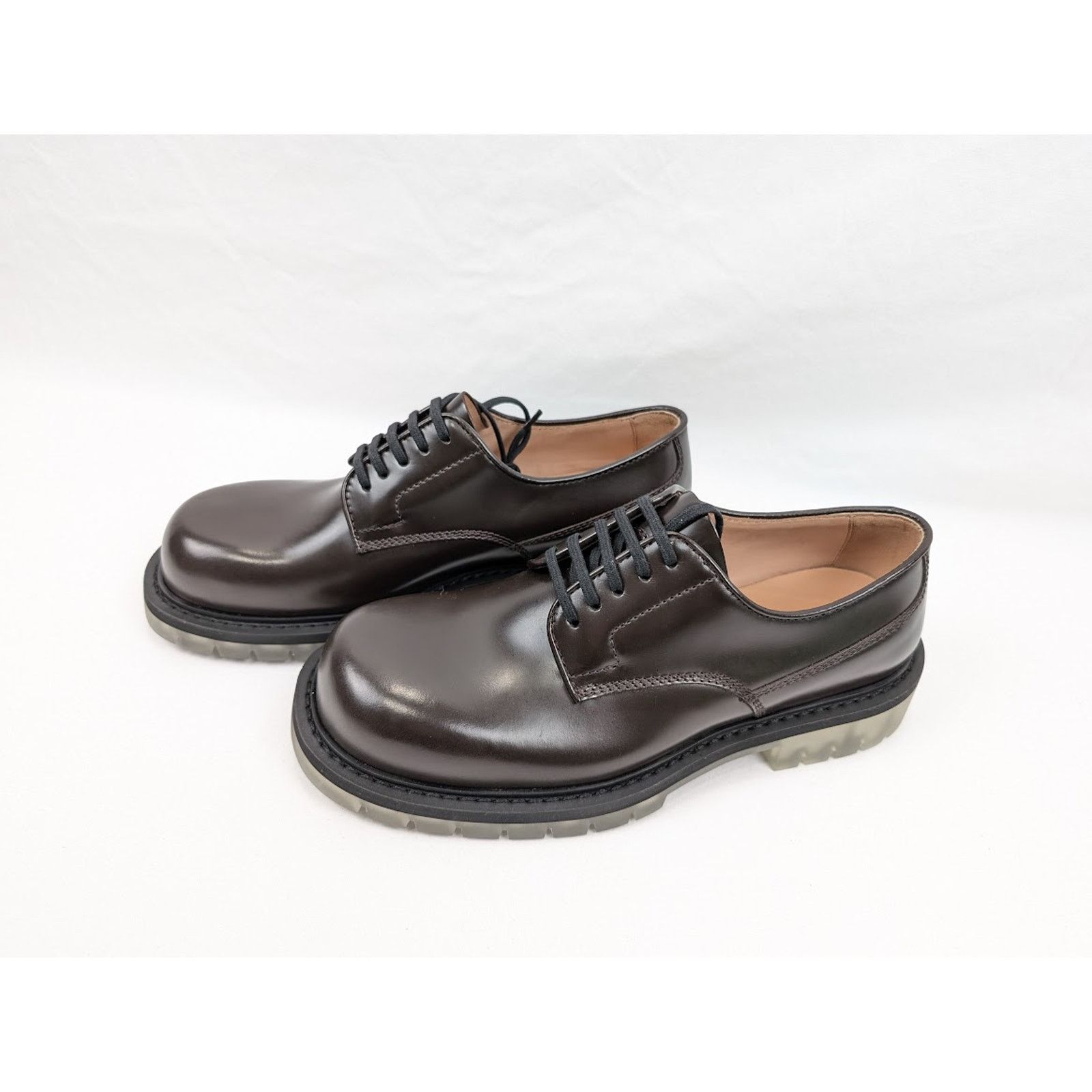 Bottega Veneta o1rshd1 Brushed Calfskin Scarpa Pelle Boots in Espresso Size US 10 / EU 43 - 18 Thumbnail