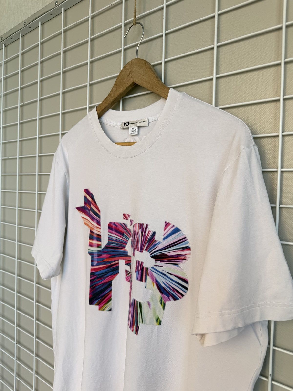 Y-3 Y-3 adidas Coloured Big Logo T-Shirt Mens Size XL/L Size US XL / EU 56 / 4 - 4 Thumbnail