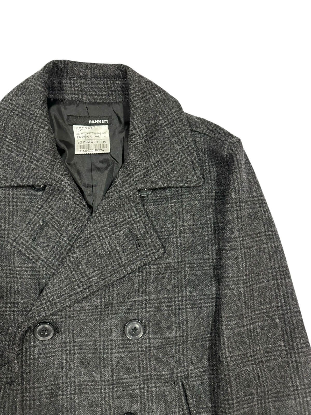 Katharine Hamnett London Vtg🔥Katharine Hamnett London Tartan Military Peacoat Size US M / EU 48-50 / 2 - 11 Thumbnail