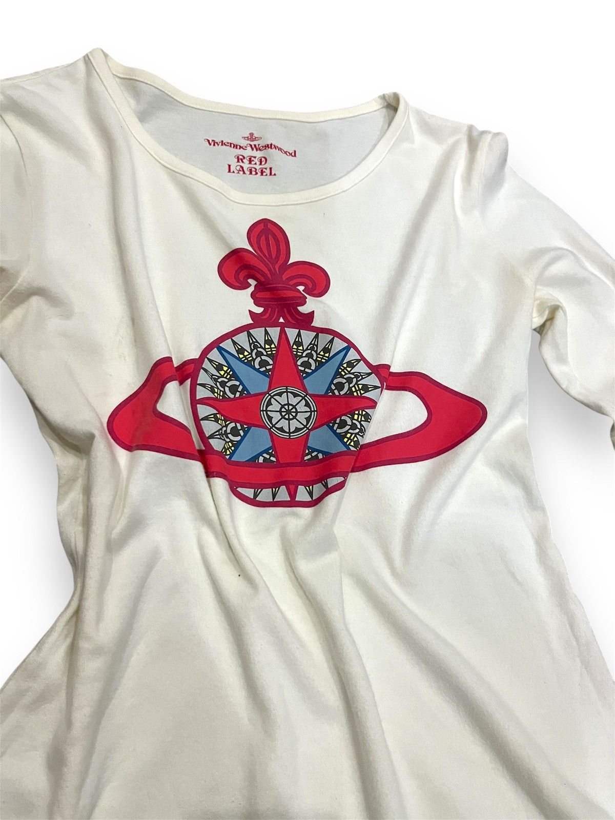 Vivienne Westwood Viviene Westwood Icinic Orb Long Sleeve Tshirt Size M / US 6-8 / IT 42-44 - 3 Thumbnail
