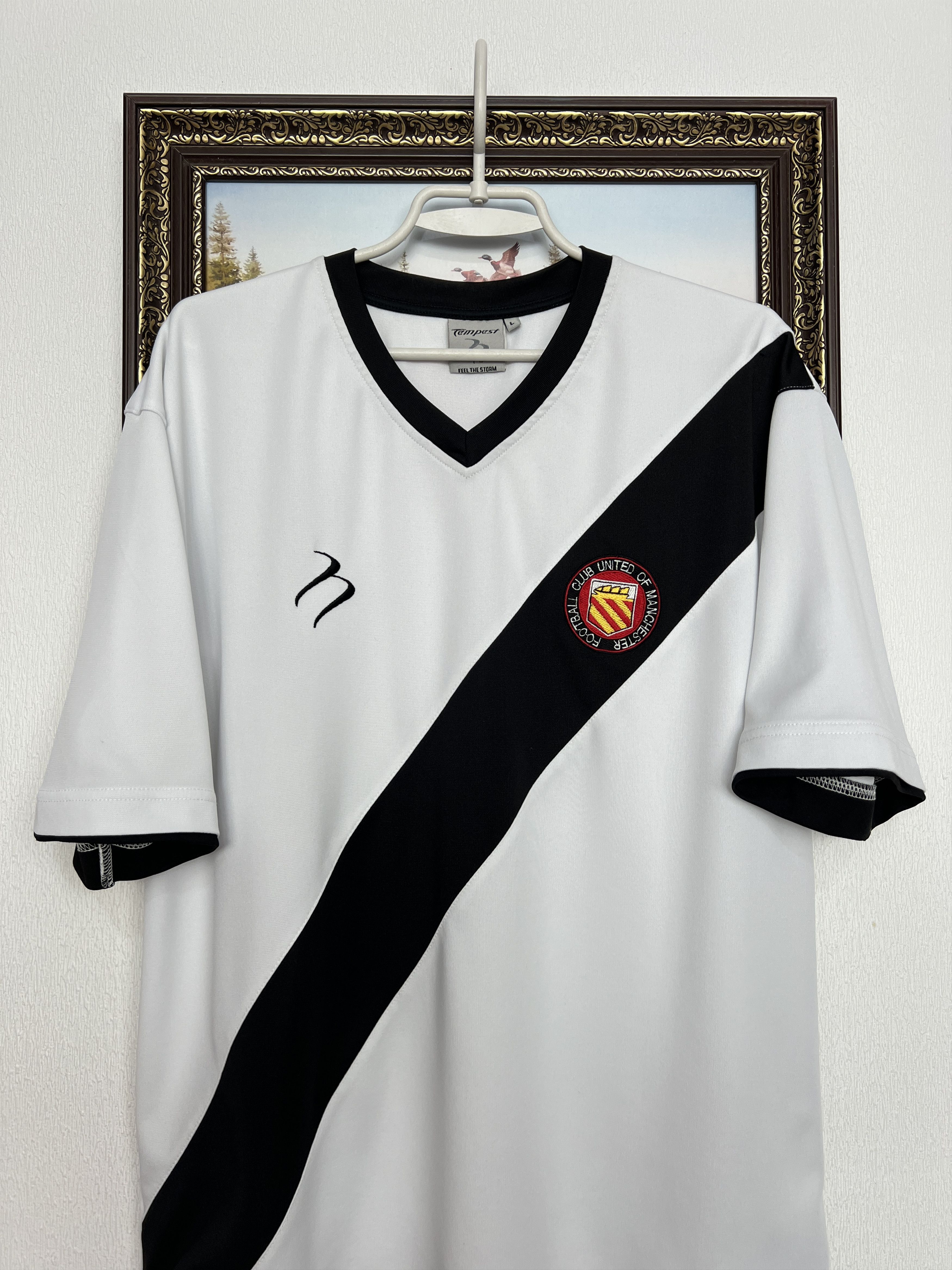 Vintage United of Manchester football shirt Soccer Jersey Trikot Size US L / EU 52-54 / 3 - 2 Thumbnail